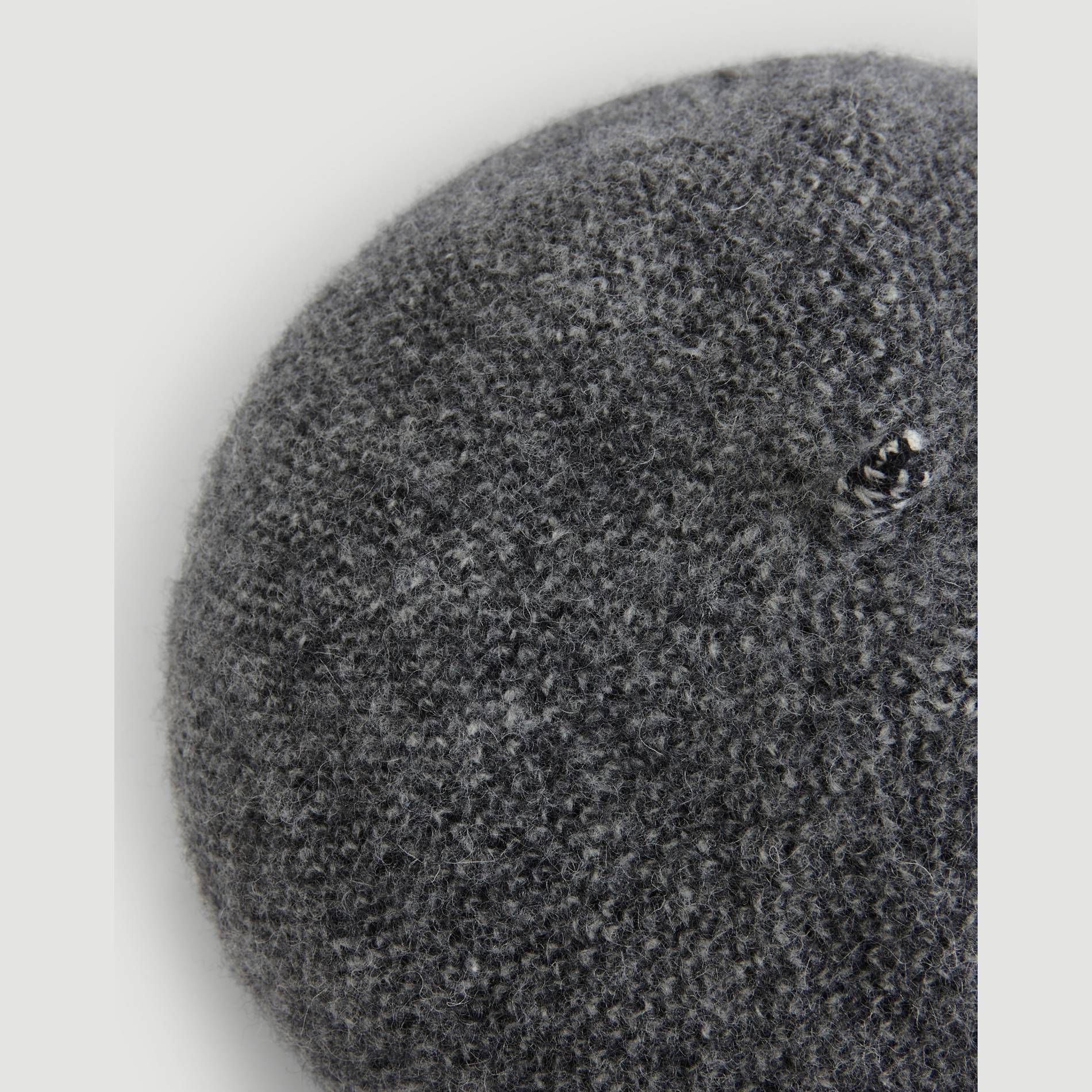 Béret en laine, Gris moyen, large image number 1