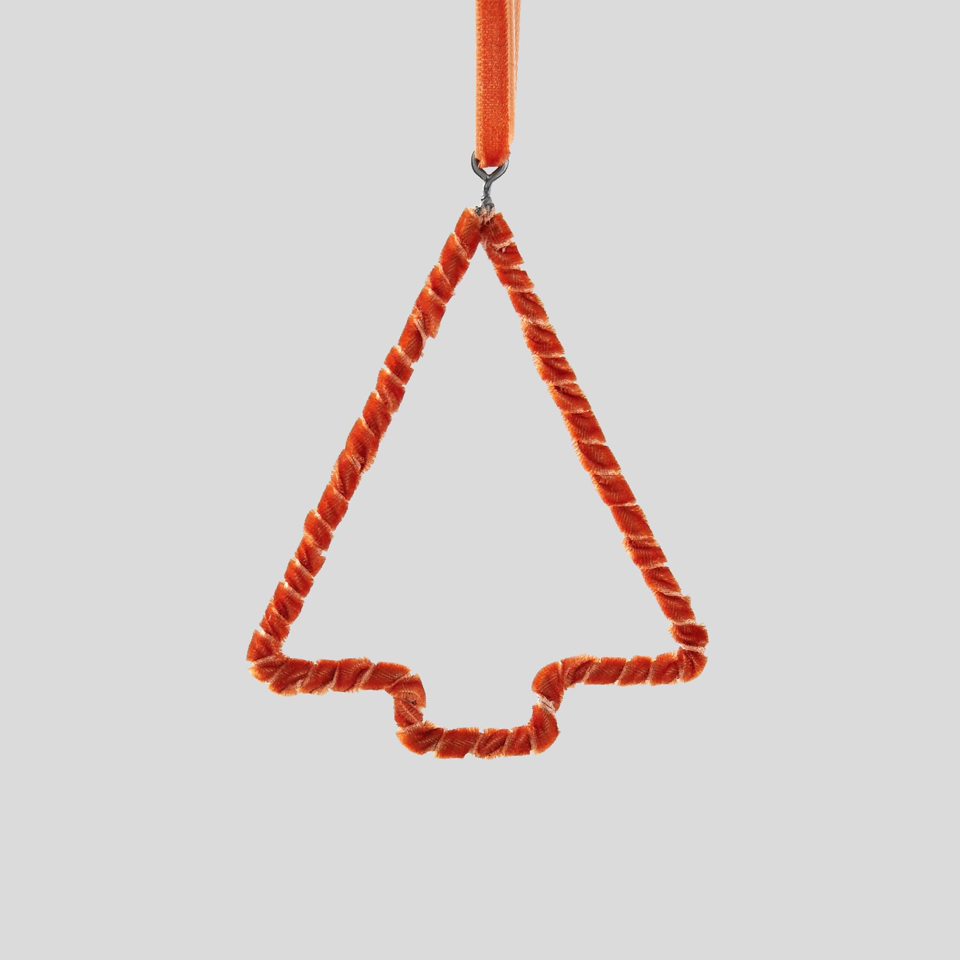 Ornement en velours, Orange, large image number 0