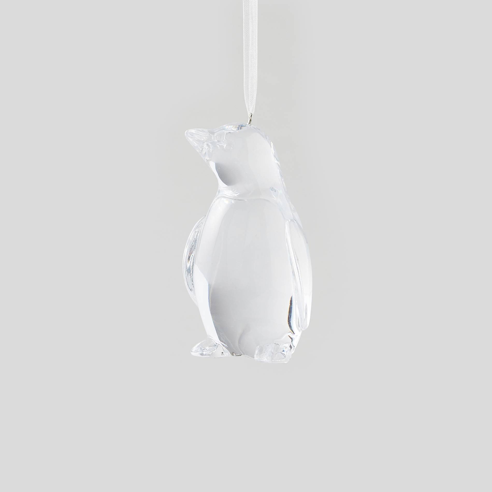 Ornement pingouin, Blanc, large image number 0.0