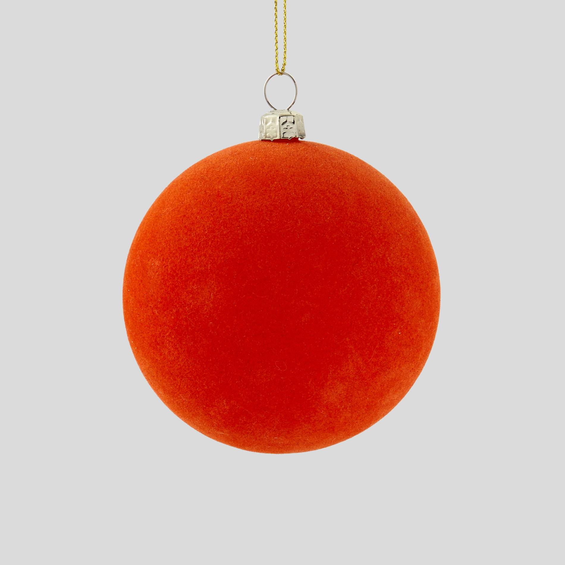 Boule en velours, Orange, large image number 0