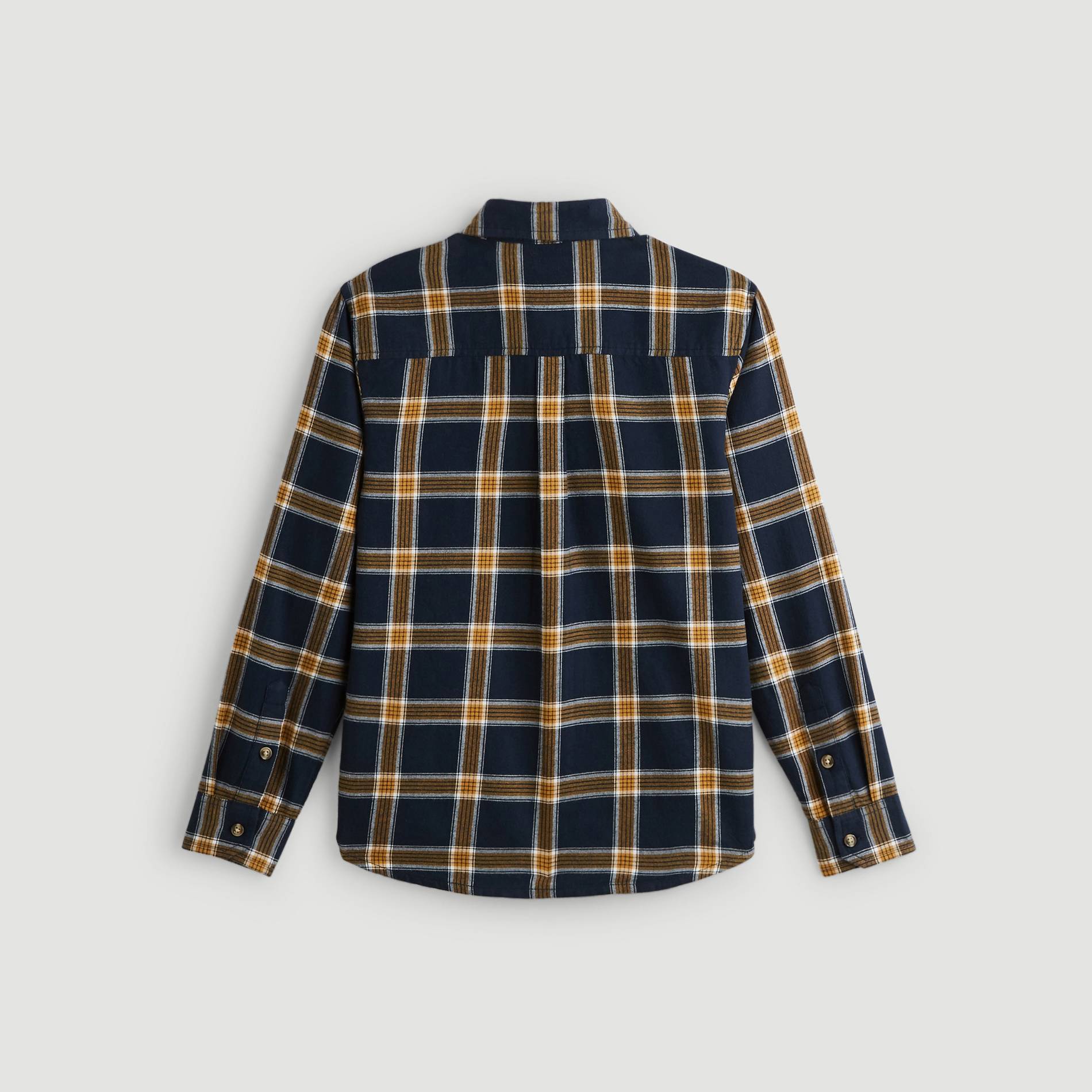 Chemise a carreaux, Bleu marine, large image number 1