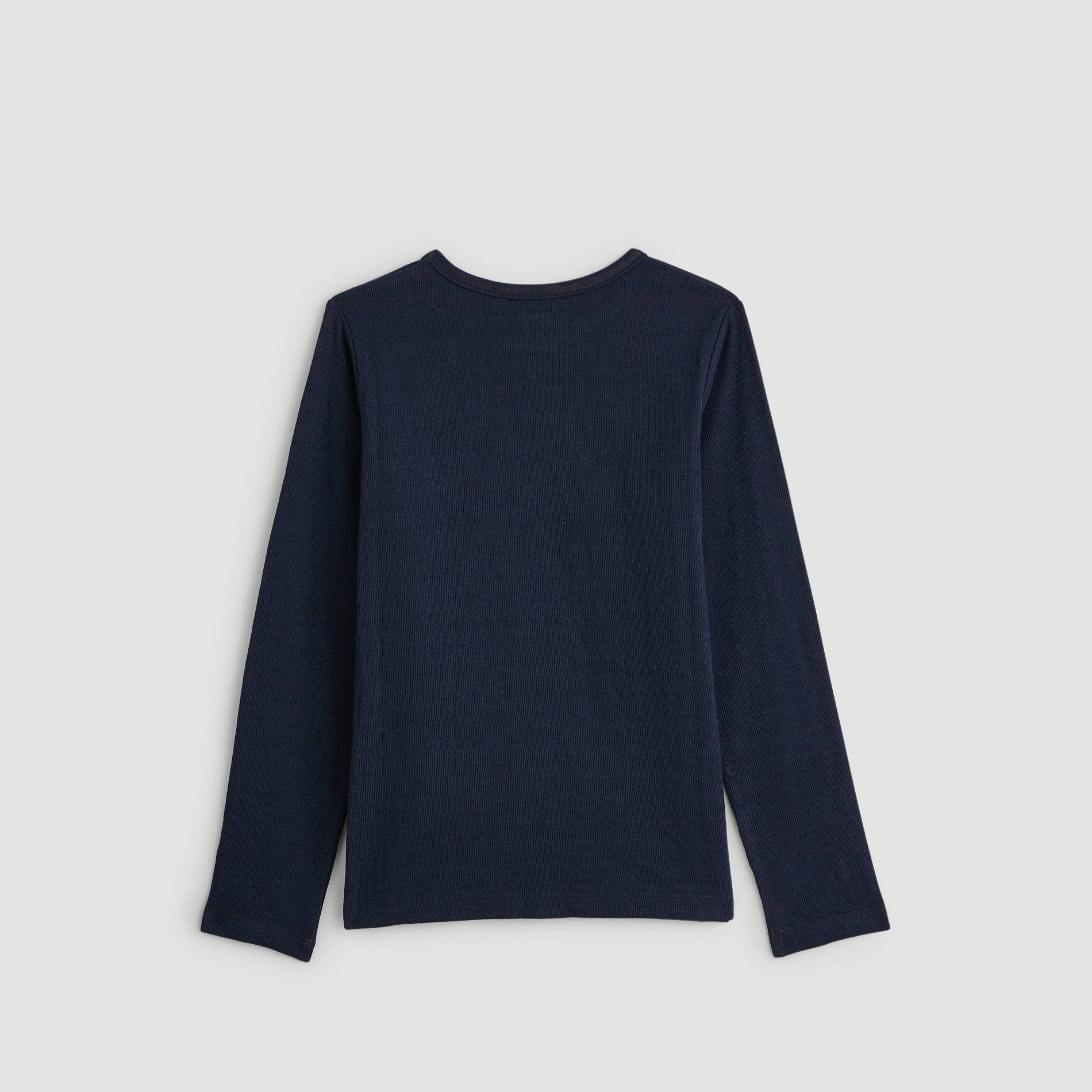 T-shirt Manches Longues, Bleu marine, large image number 1