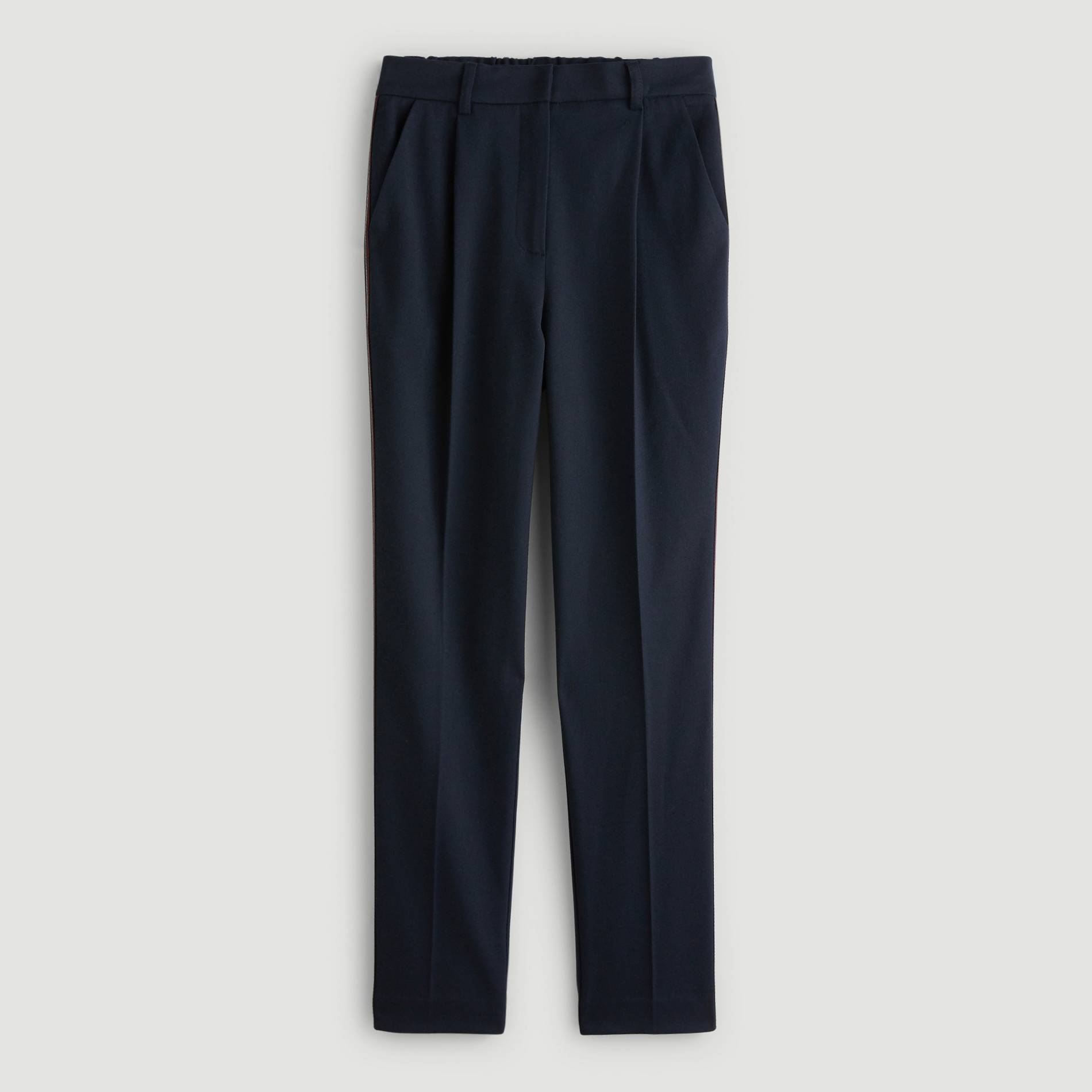 Pantalon viscose, Bleu marine, large image number 2.0