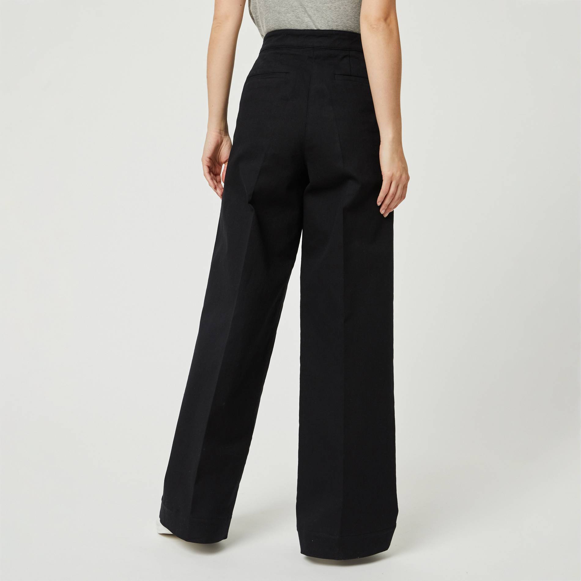 Pantalon large, Noir, large image number 1.0