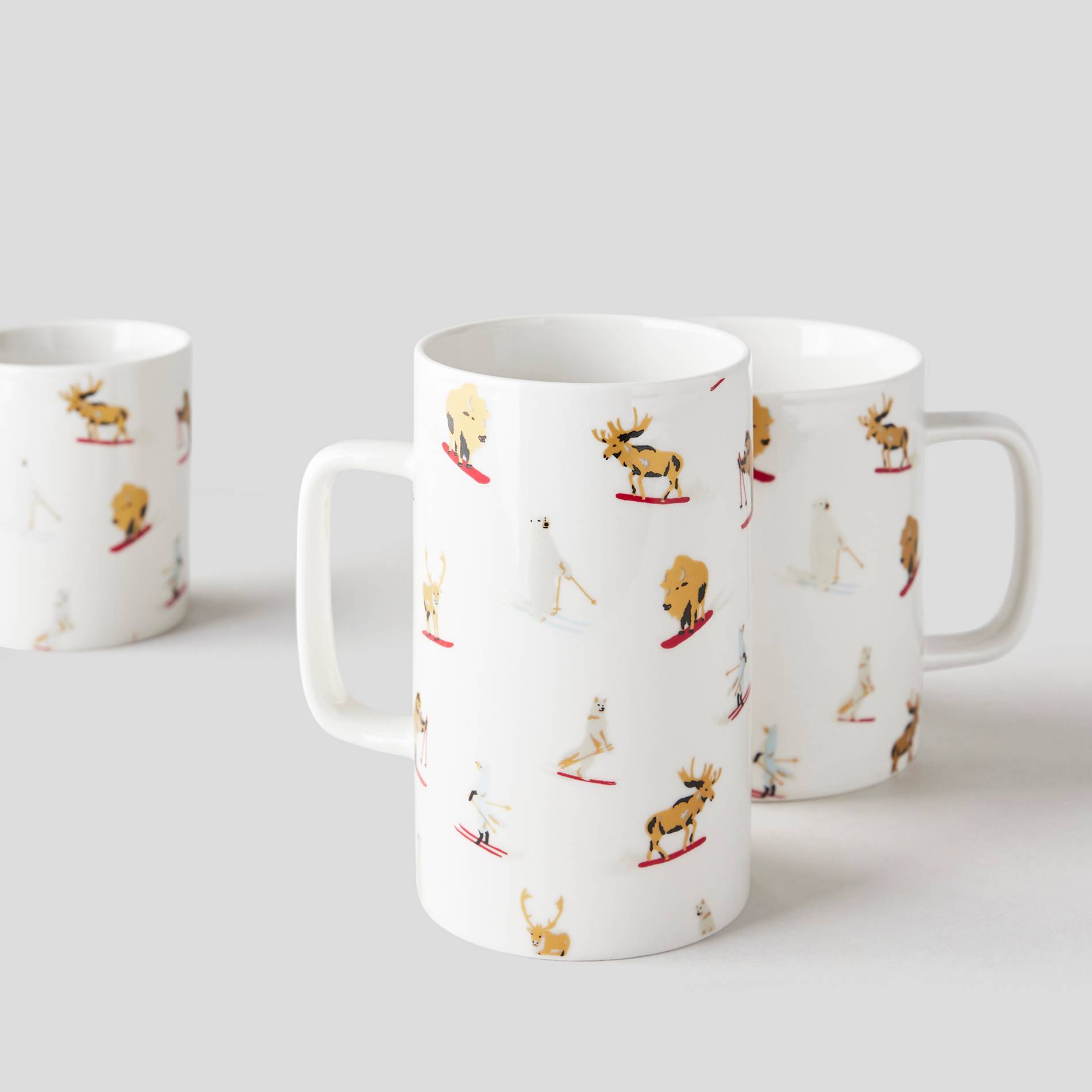 Mug droit, Ecru, large image number 1.0