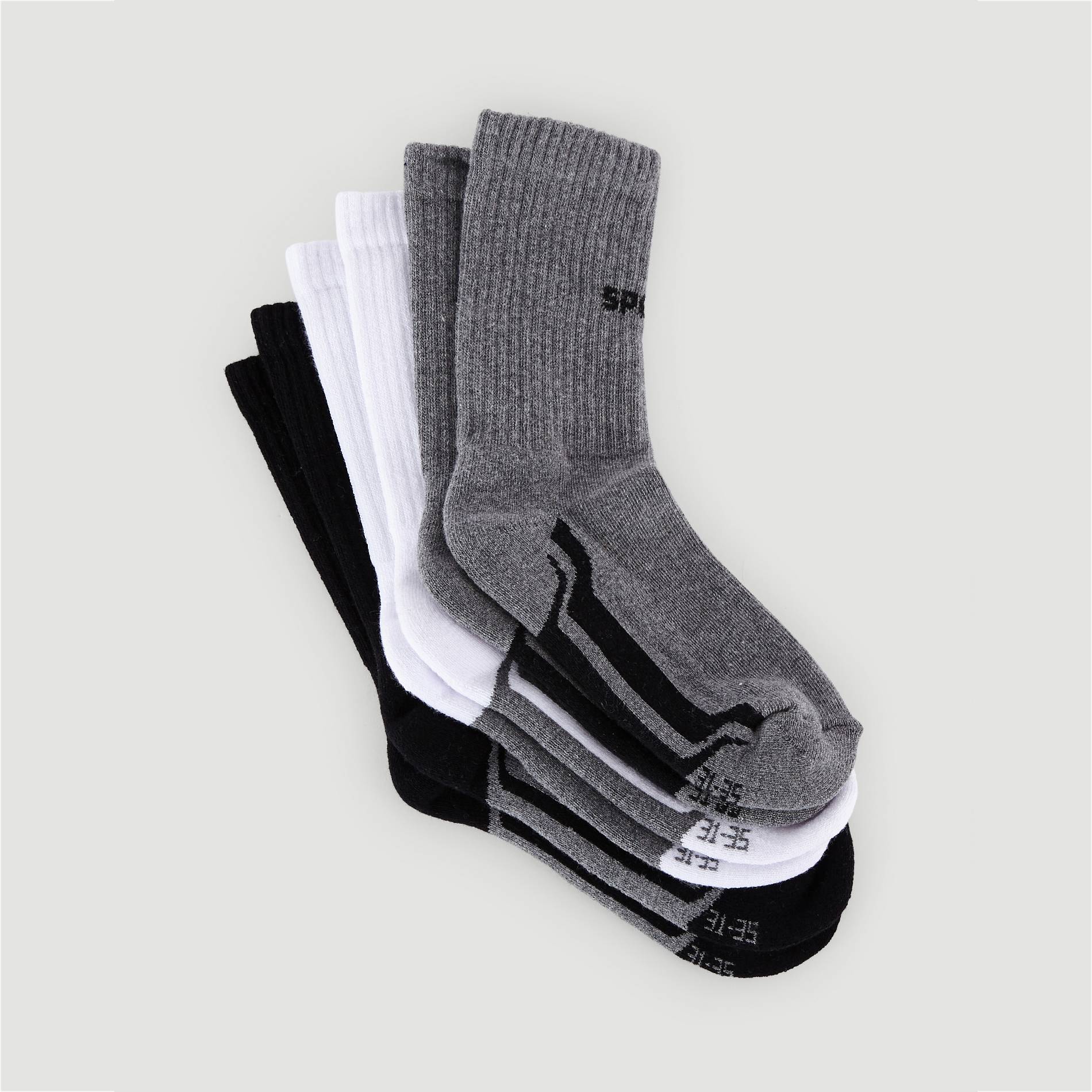 Lot de 3 paires de chaussettes - Oeko-Tex ®, Noir, large image number 0.0