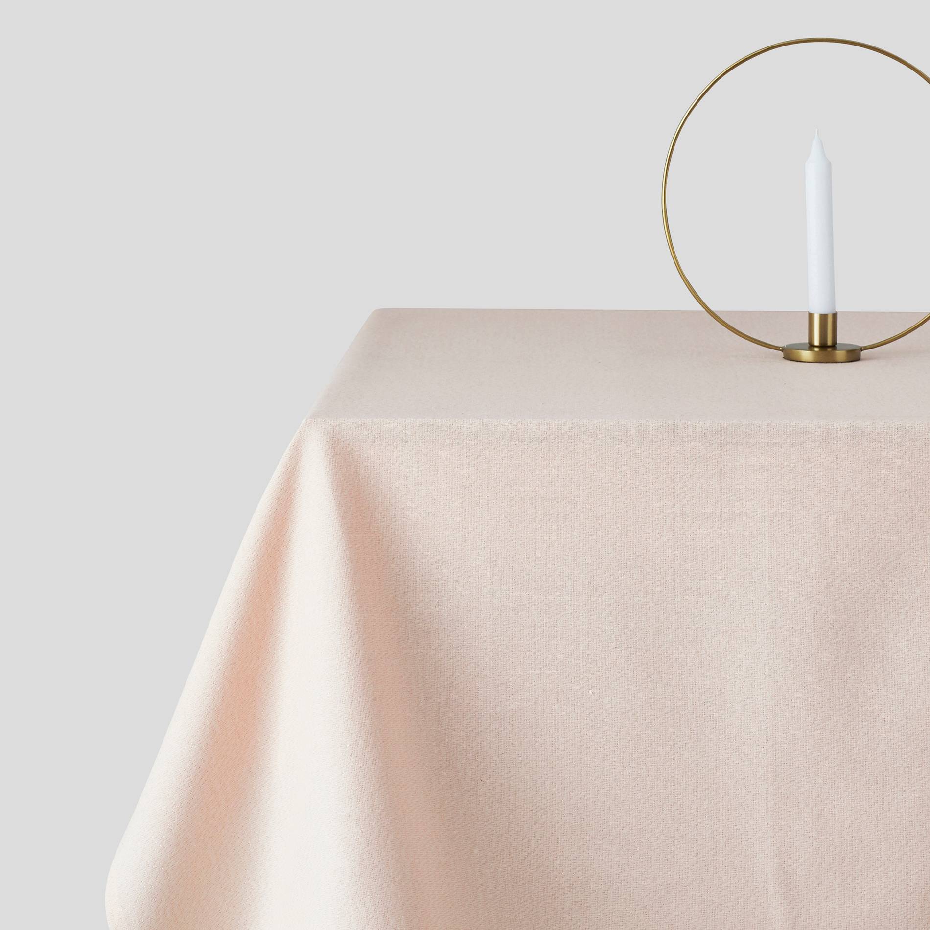 Nappe rectangulaire avec fils dorés, 170x250cm, Bois de rose, large image number 1.0