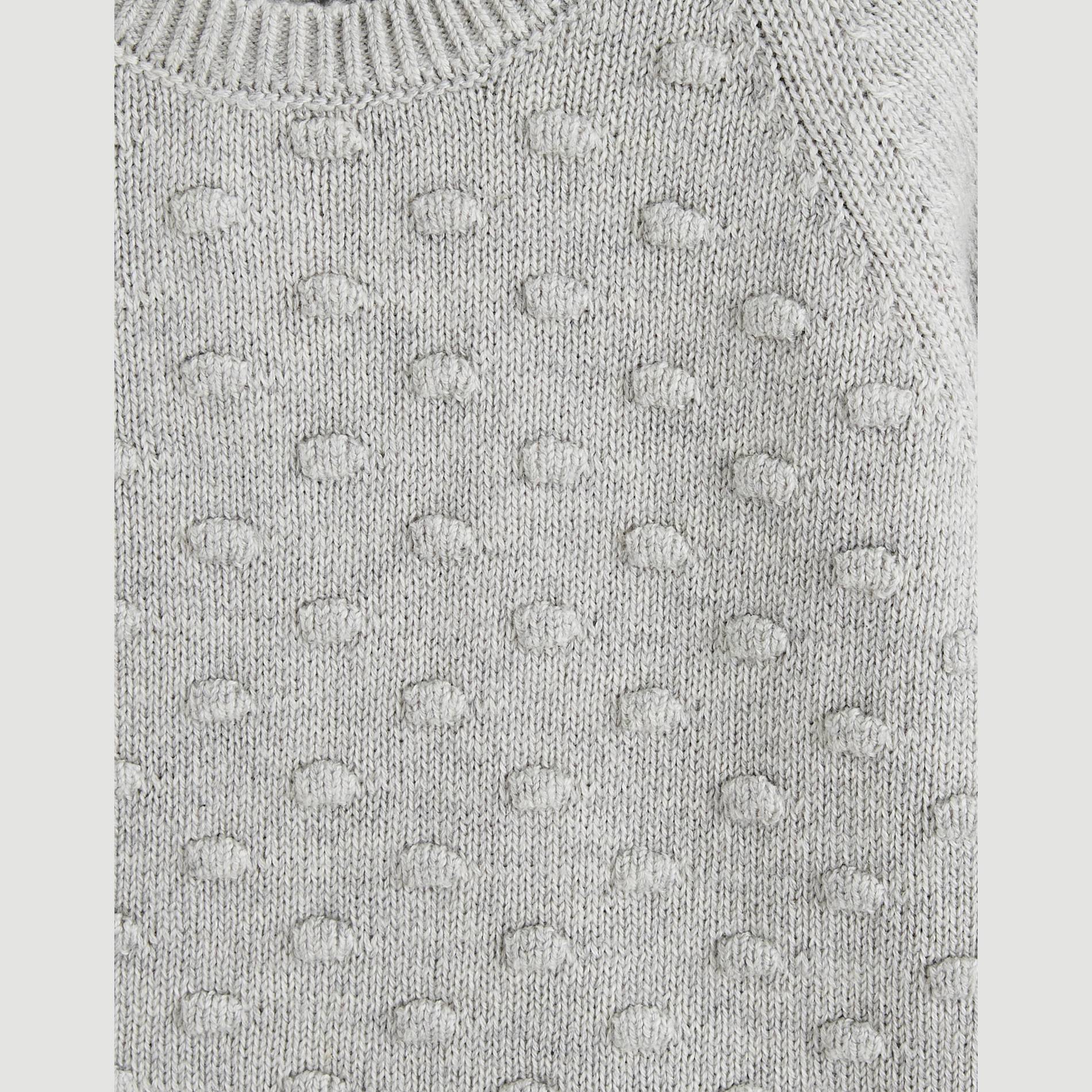 Pull points flocons, Perle, large image number 2.0