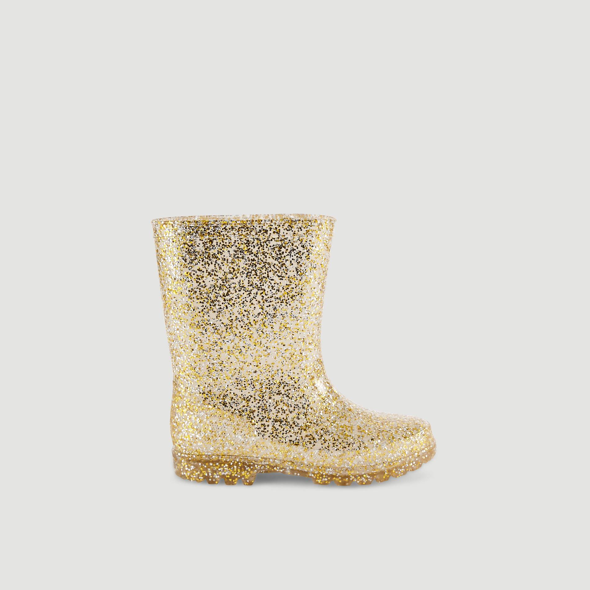 Bottes de pluie &agrave; paillettes, Gris, large image number 0