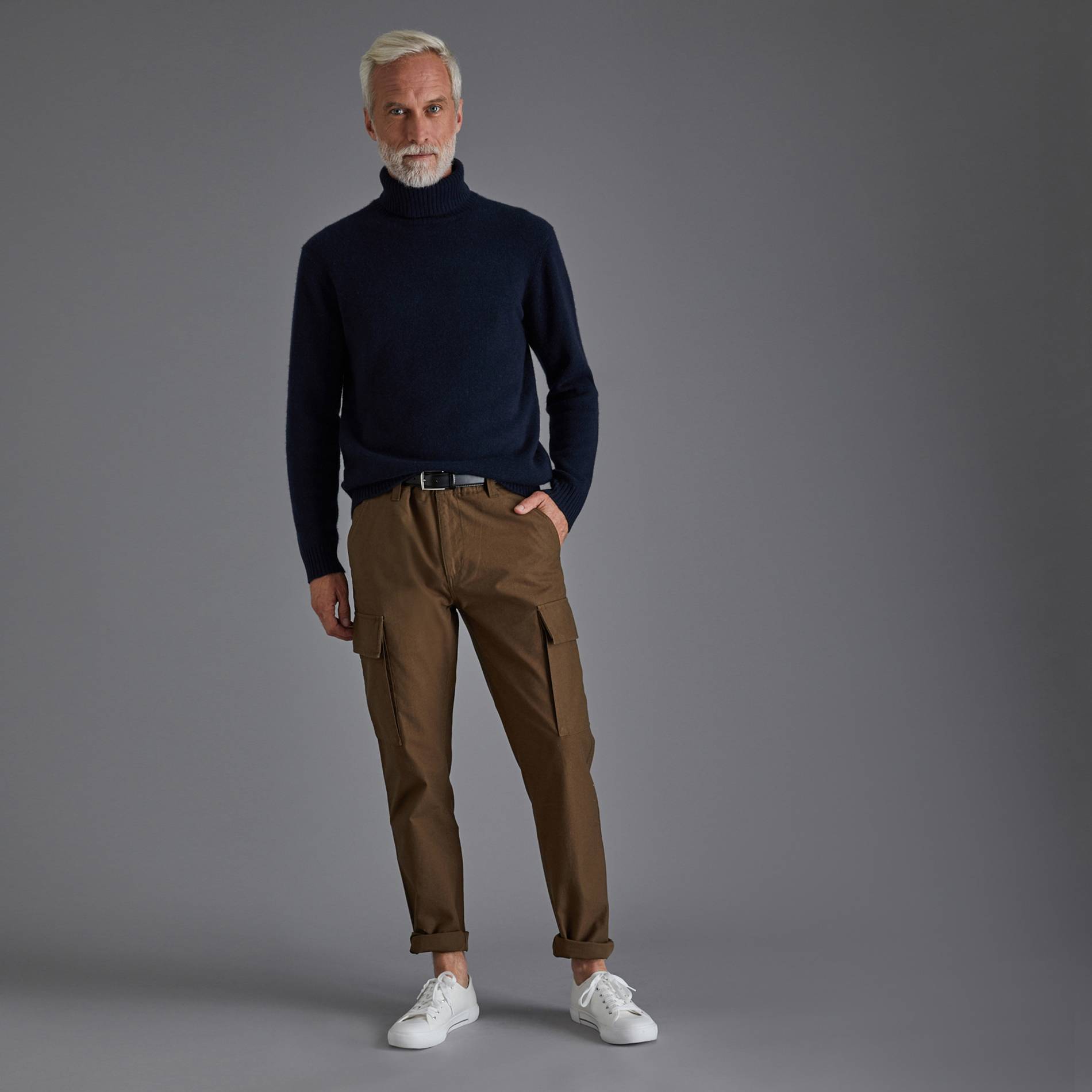 Pantalon worker, Kaki, large image number 0.0