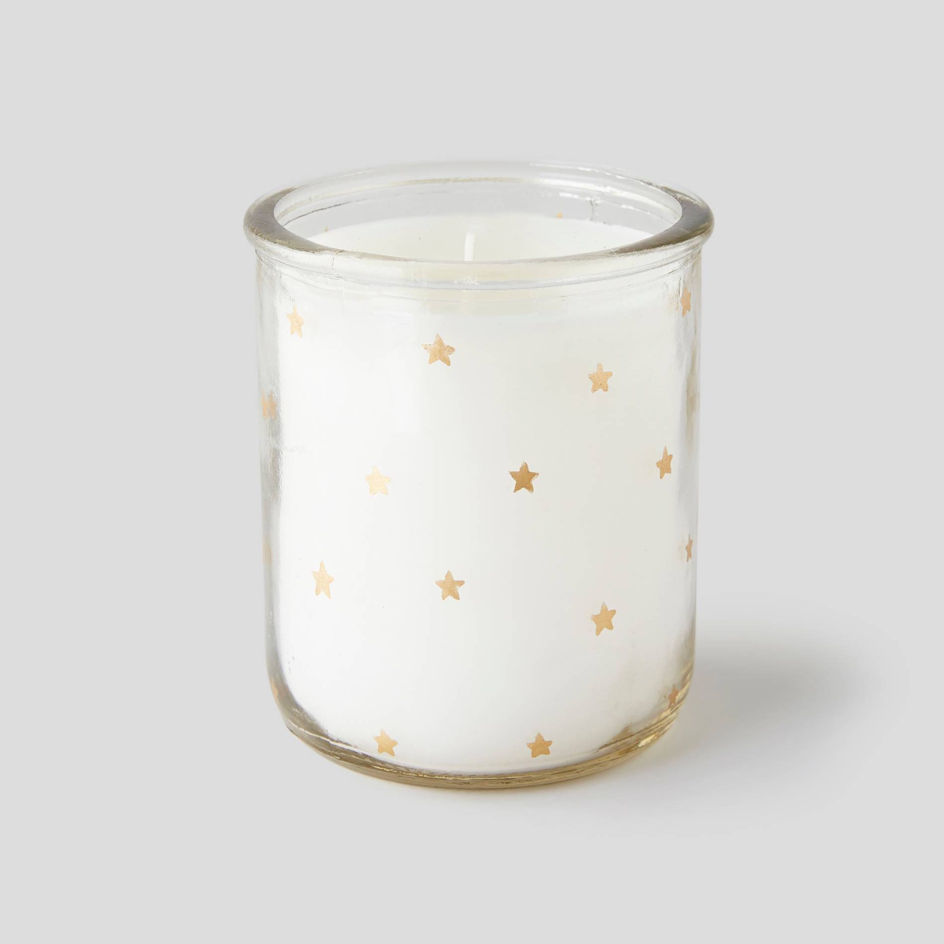 Bougie en verre, Blanc, large image number 0.0