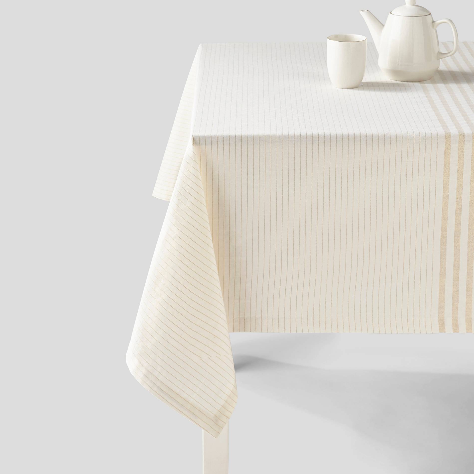 Nappe rectangulaire, 170x250cm, Kaki, large image number 1.0