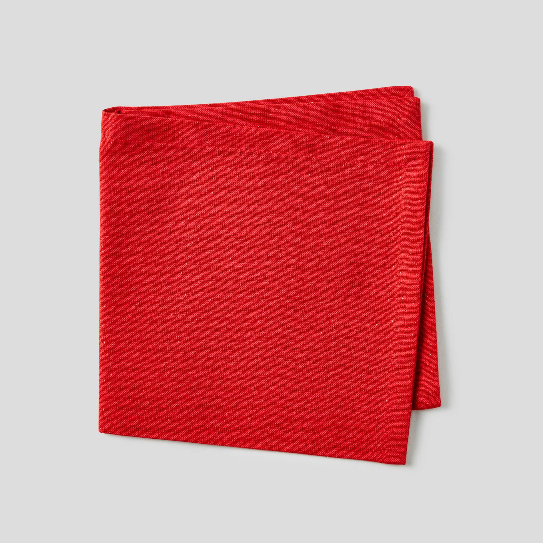 Serviette de table, 40x40cm, Rouge, large image number 0