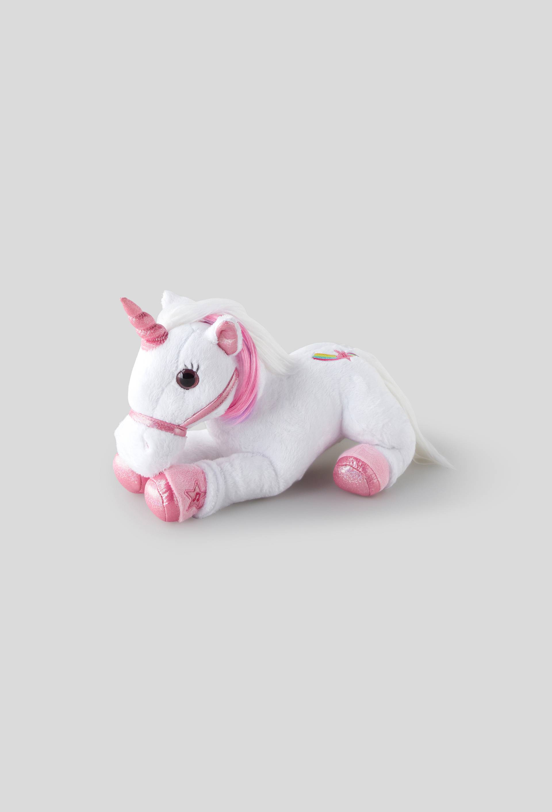 Licorne Lica Bella Musicale enchantée 35 cm, Blanc, large image number 0