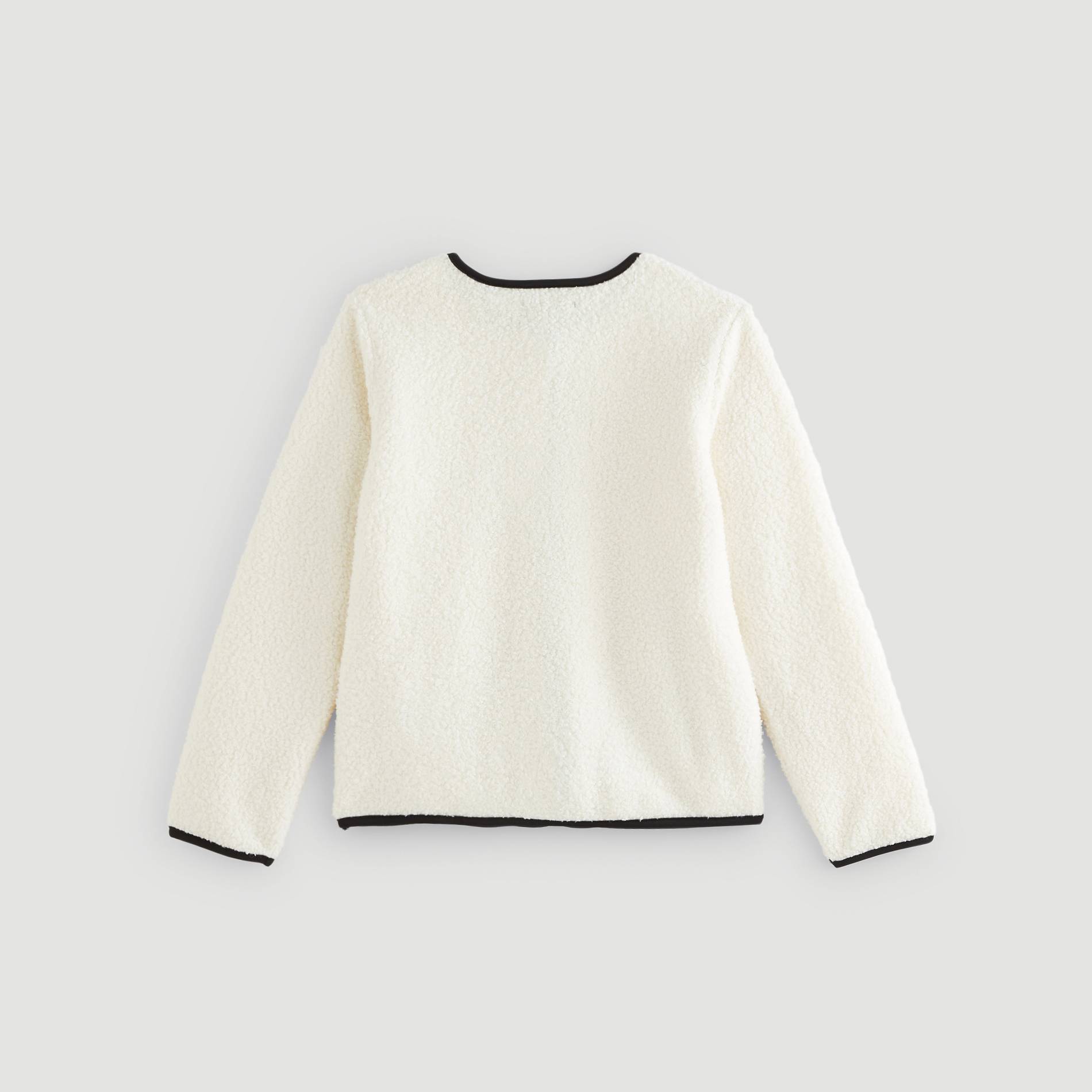 Veste sherpa, Ecru, large image number 1