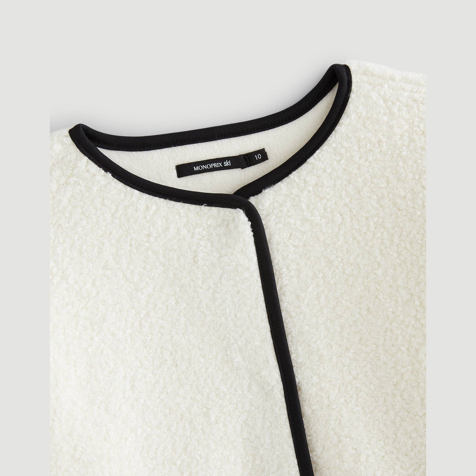 Veste sherpa, Ecru, large image number 2.0