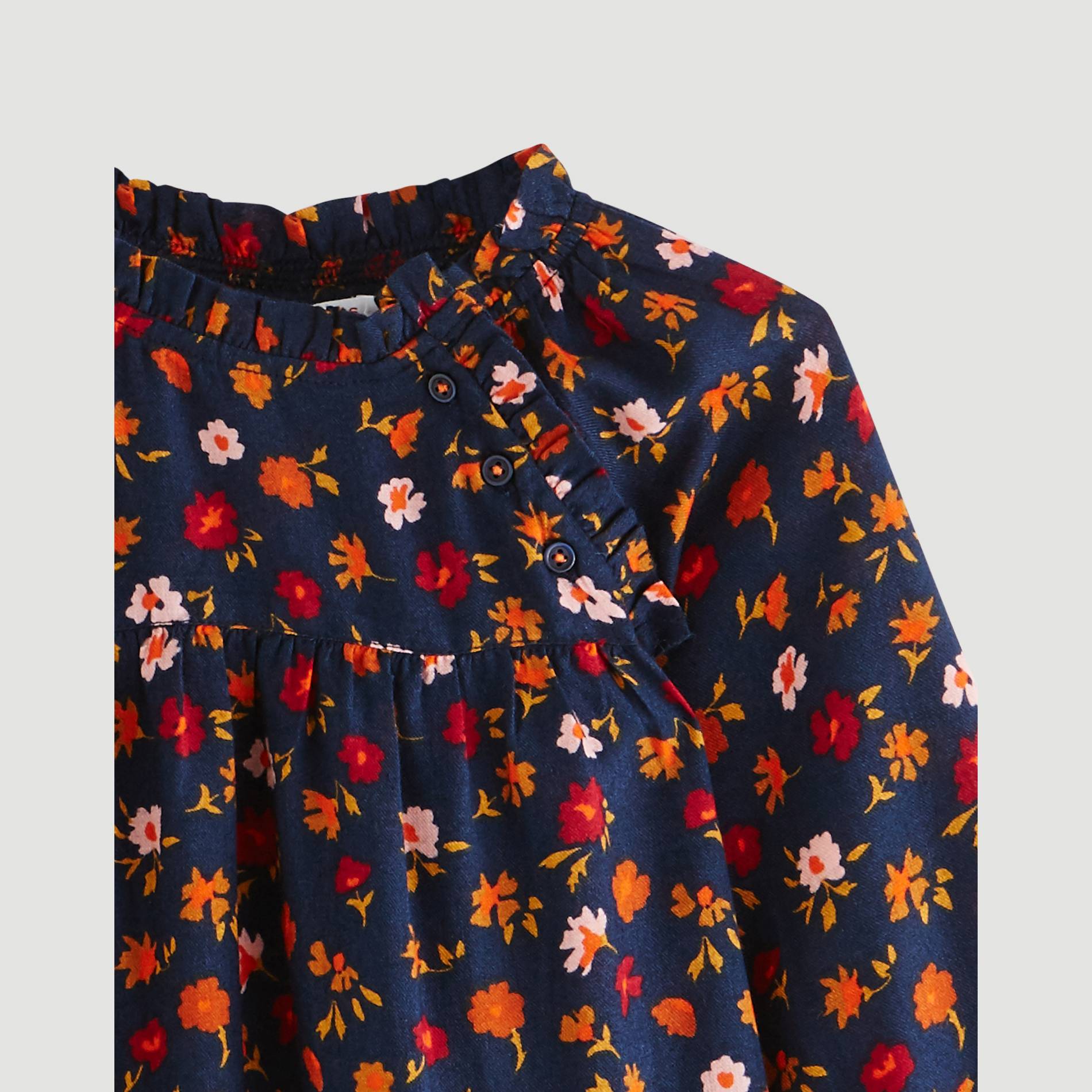 Blouse imprimee, Bleu marine, large image number 2