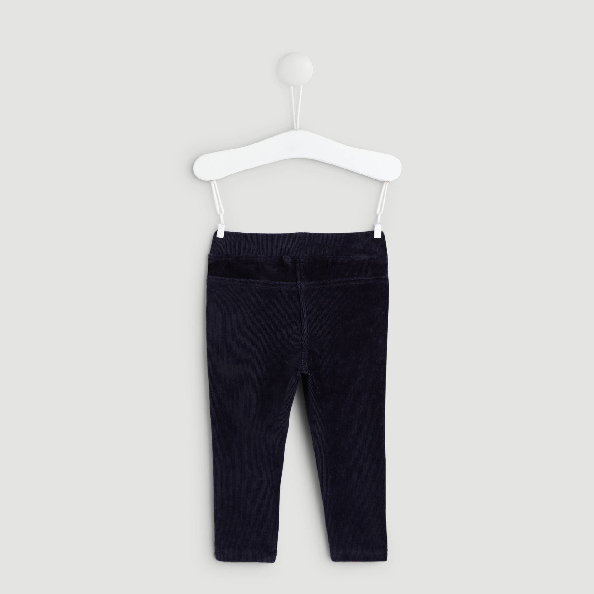 Legging en velours, Bleu marine, large image number 1.0