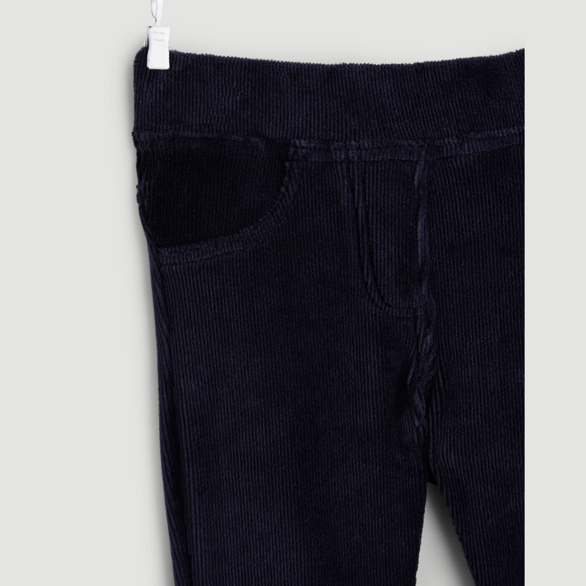 Legging en velours, Bleu marine, large image number 2.0