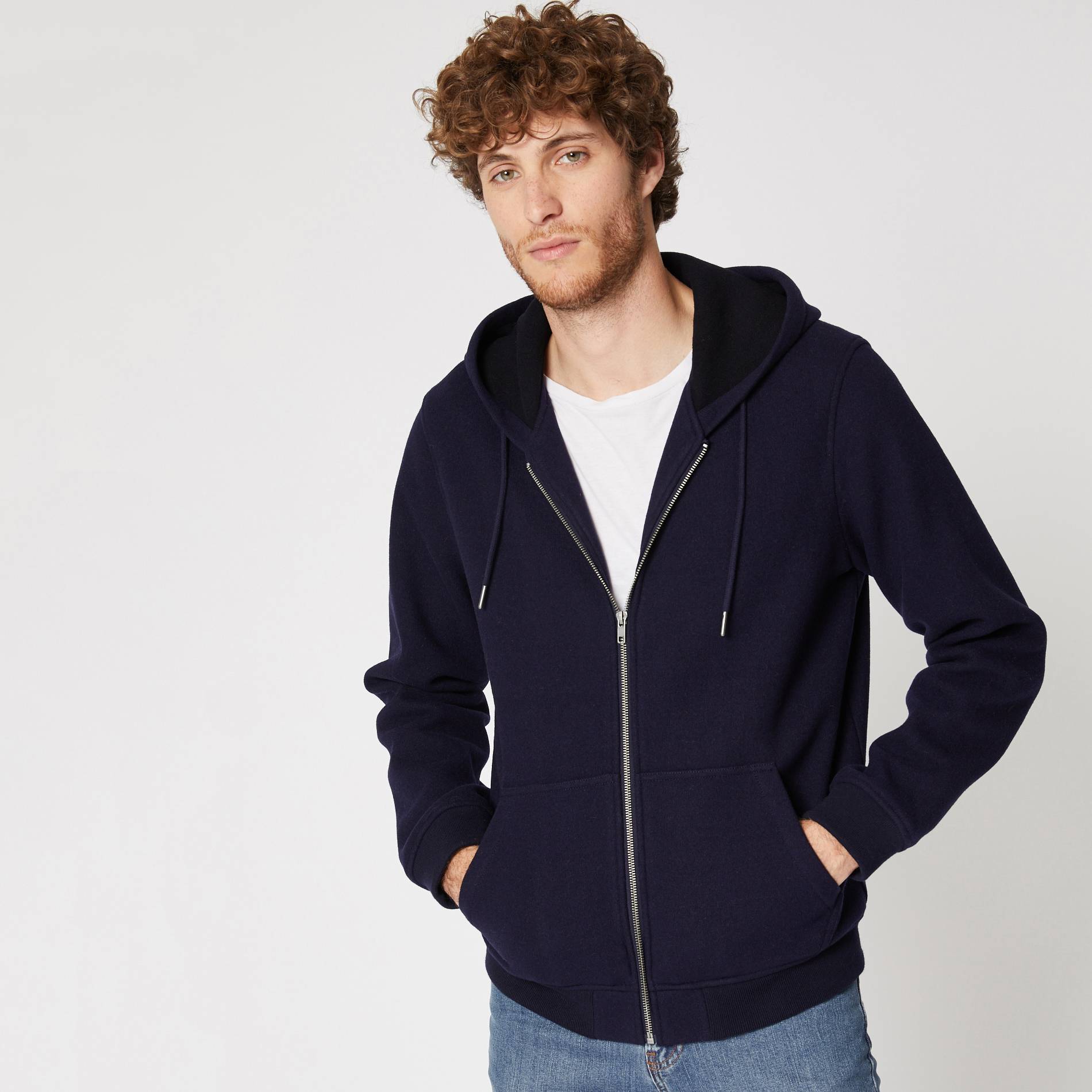 Gilet, Bleu marine, large image number 0
