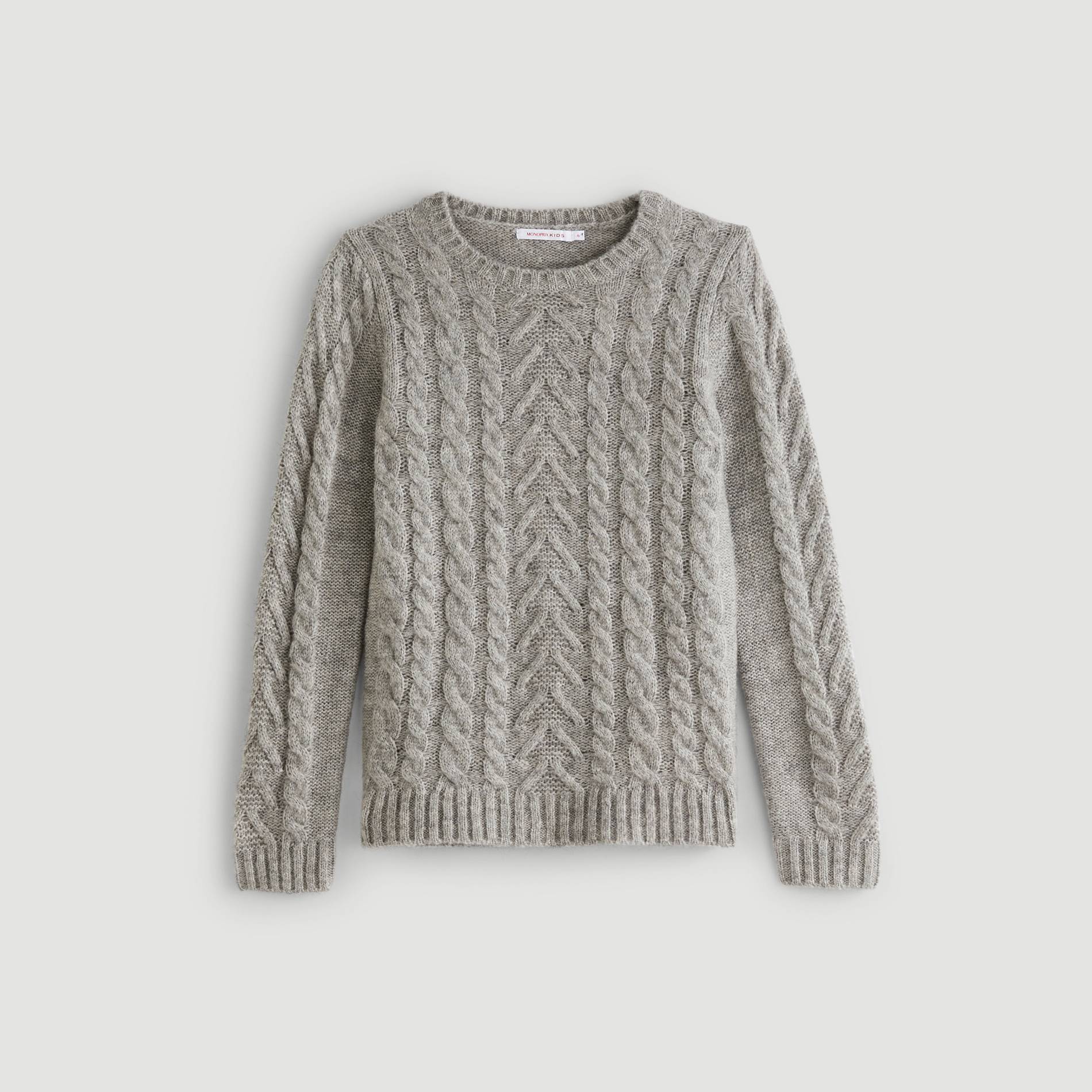 Pull, Gris clair, large image number 0
