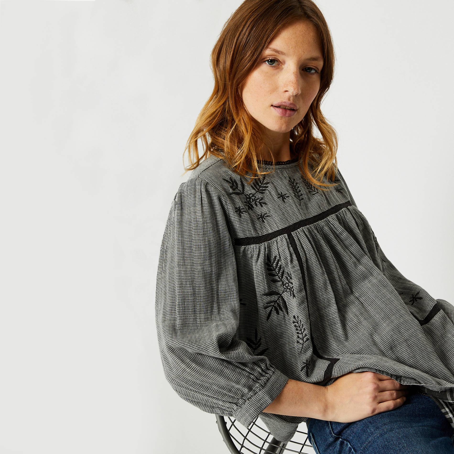 Blouse, Ecru, large image number 0.0