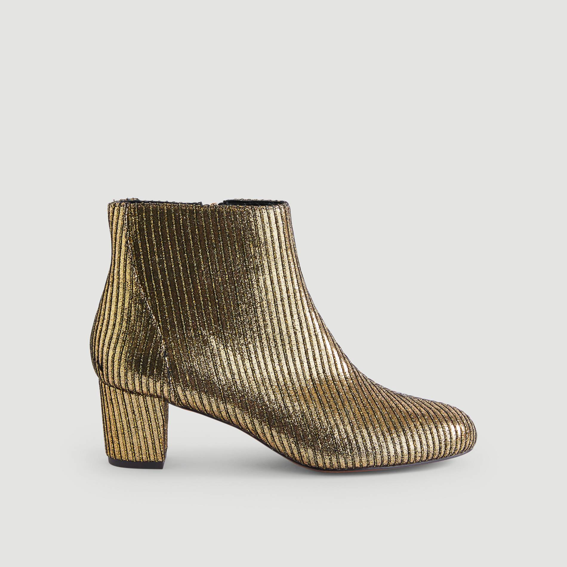 Boots a paillettes, Or, large image number 1