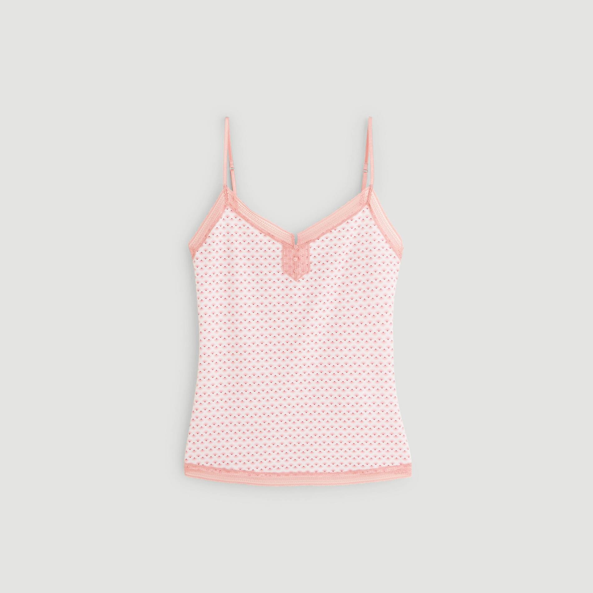 Top en coton, Vieux rose, large image number 2.0