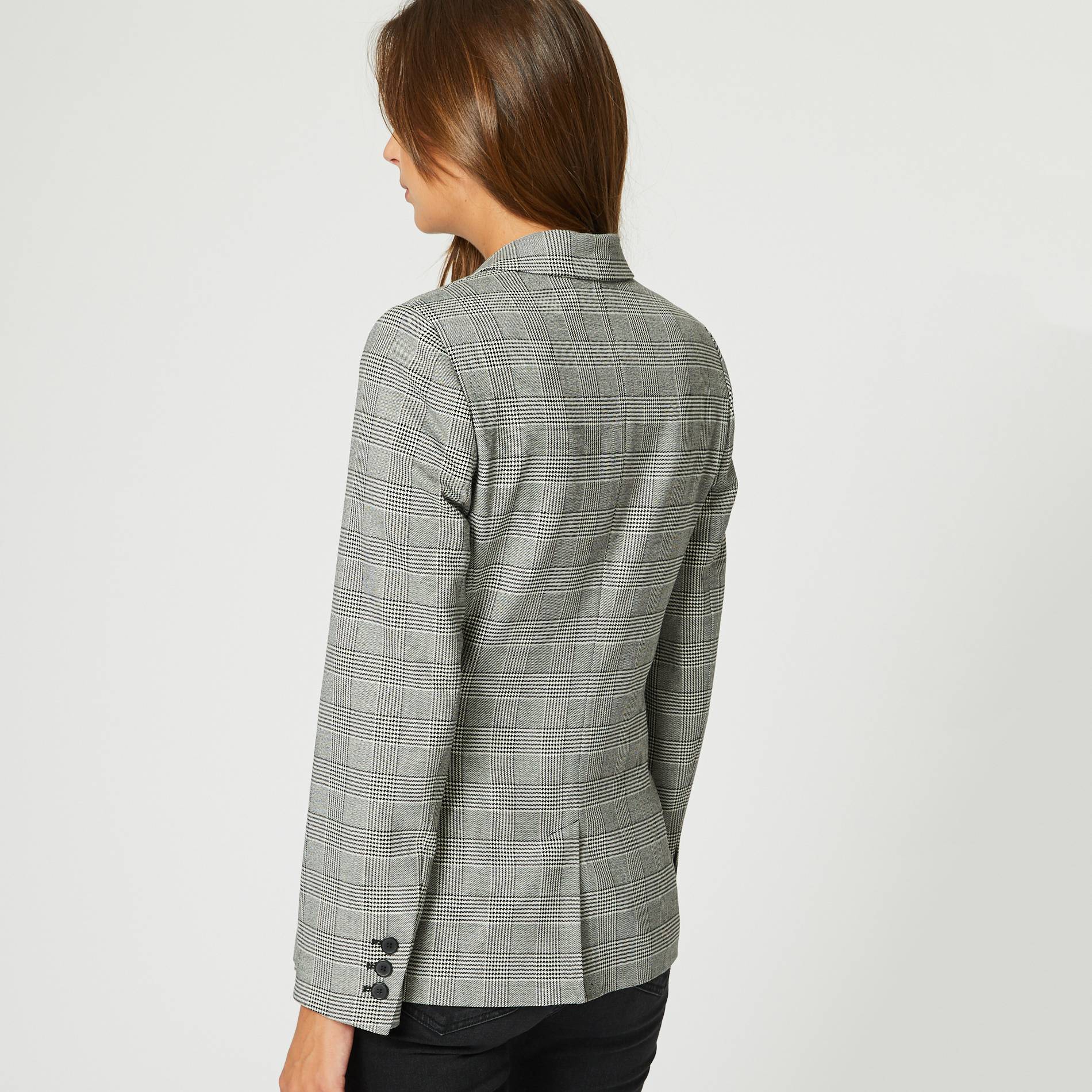 Blazer prince de galles, Gris moyen, large image number 1