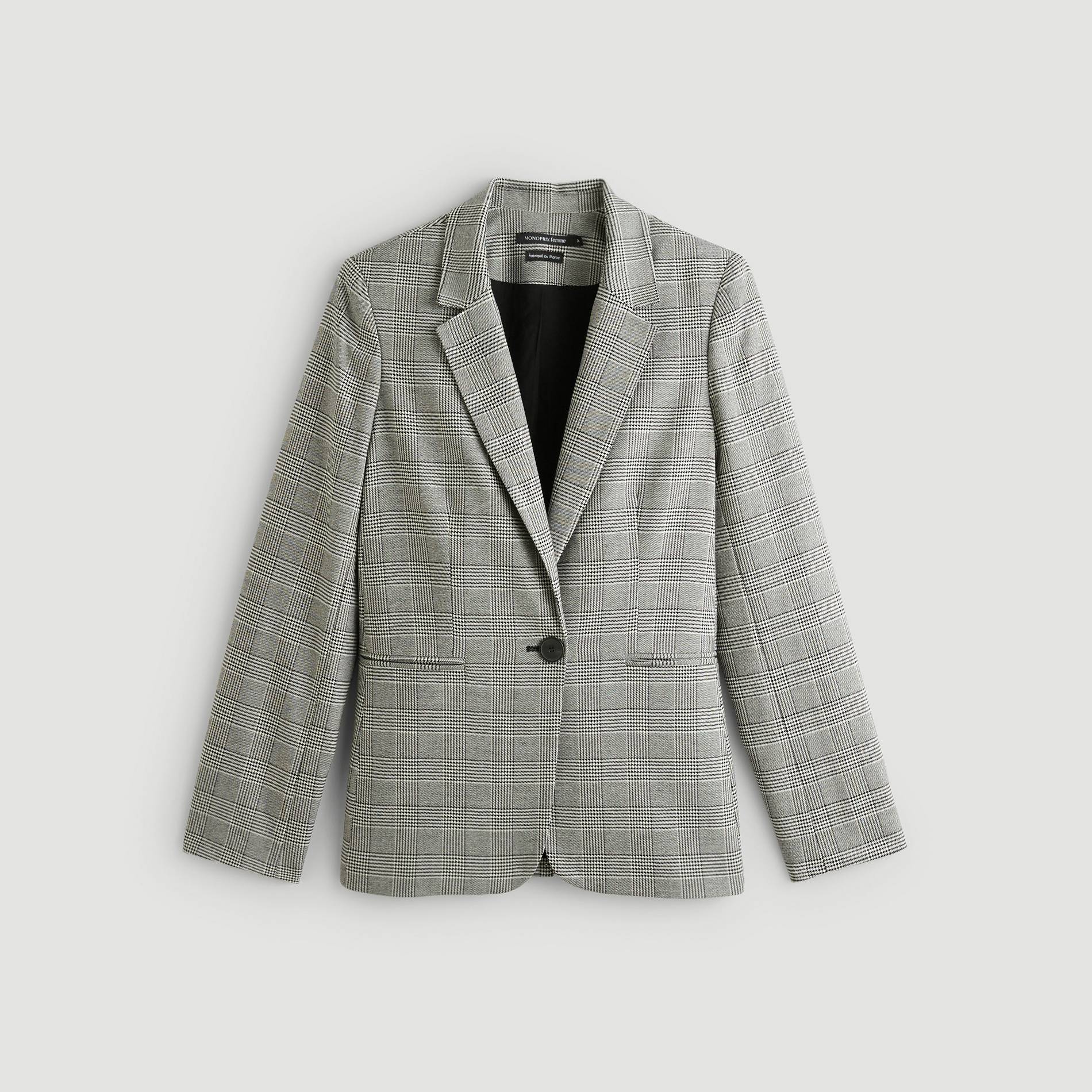 Blazer prince de galles, Gris moyen, large image number 2