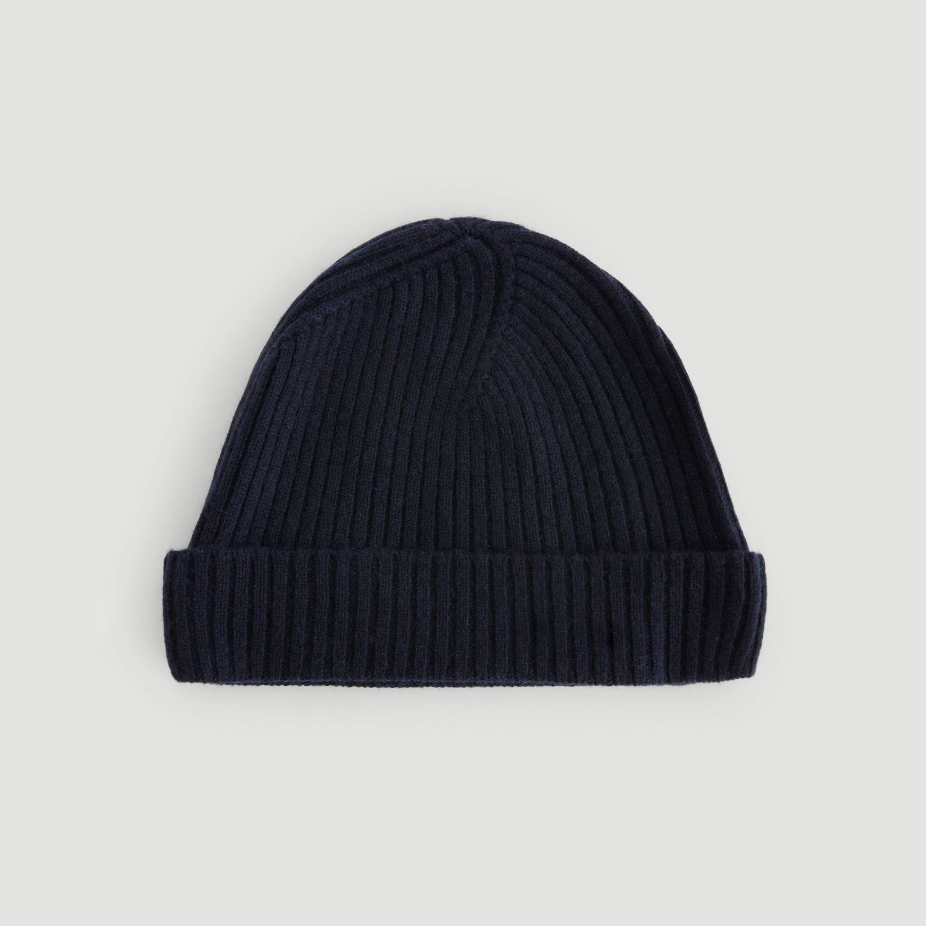 Bonnet laine et cachemire, Bleu marine, large image number 0
