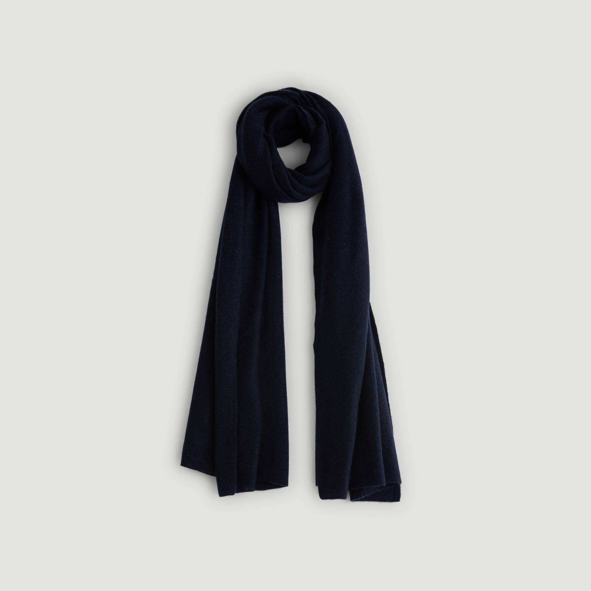Echarpe en laine et cachemire, Cobalt, large image number 0