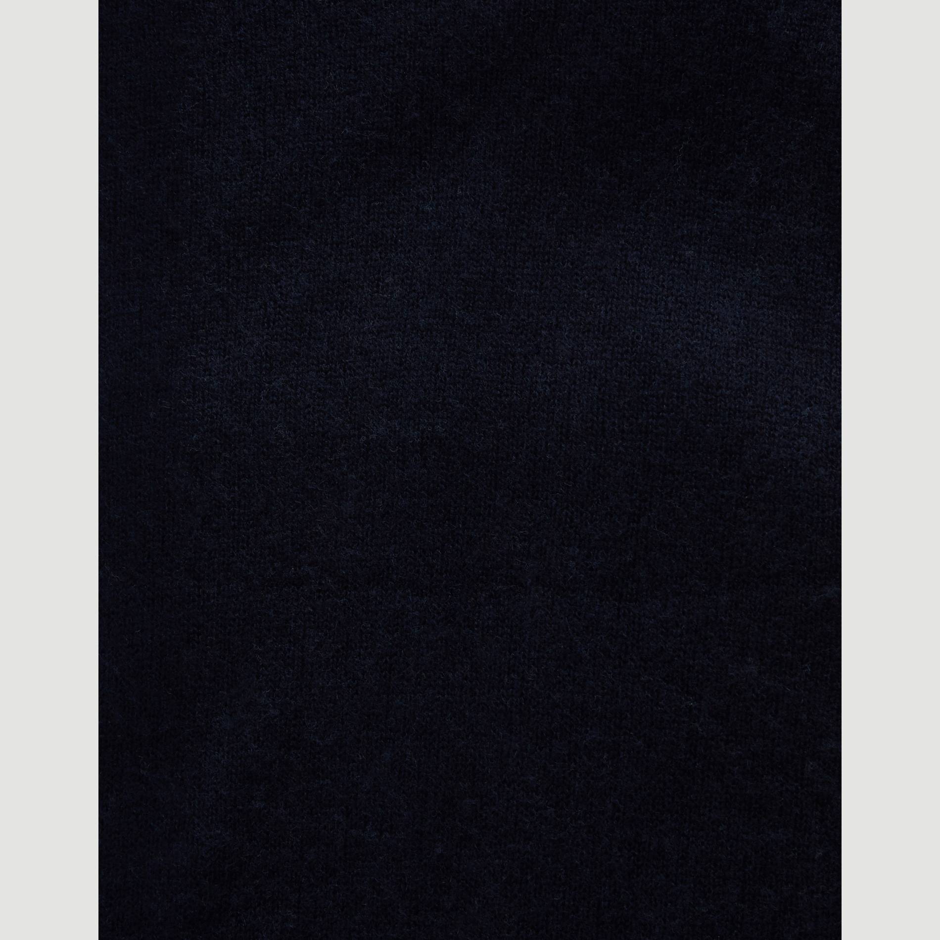 Echarpe en laine et cachemire, Cobalt, large image number 2