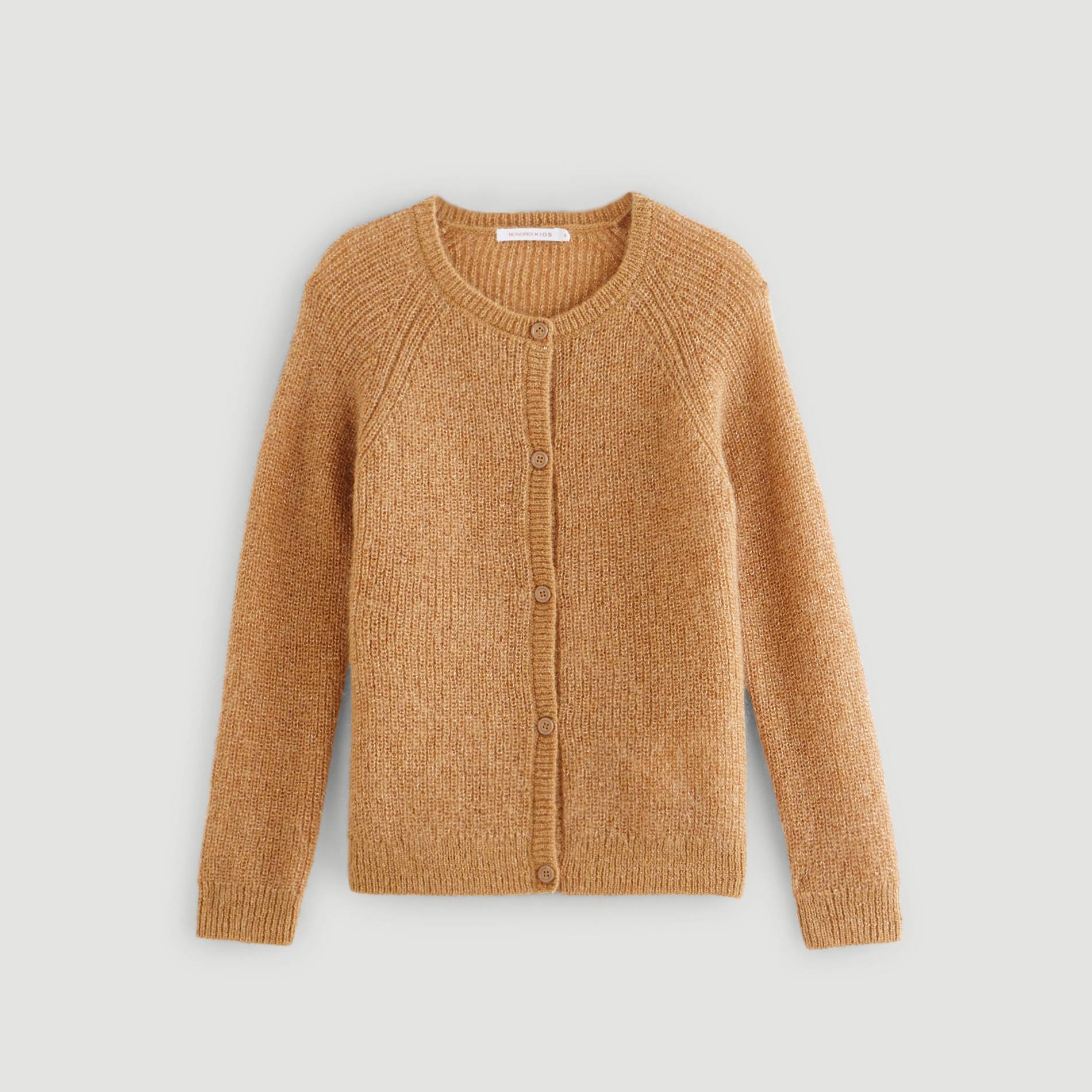 Cardigan, Moutarde, large image number 0