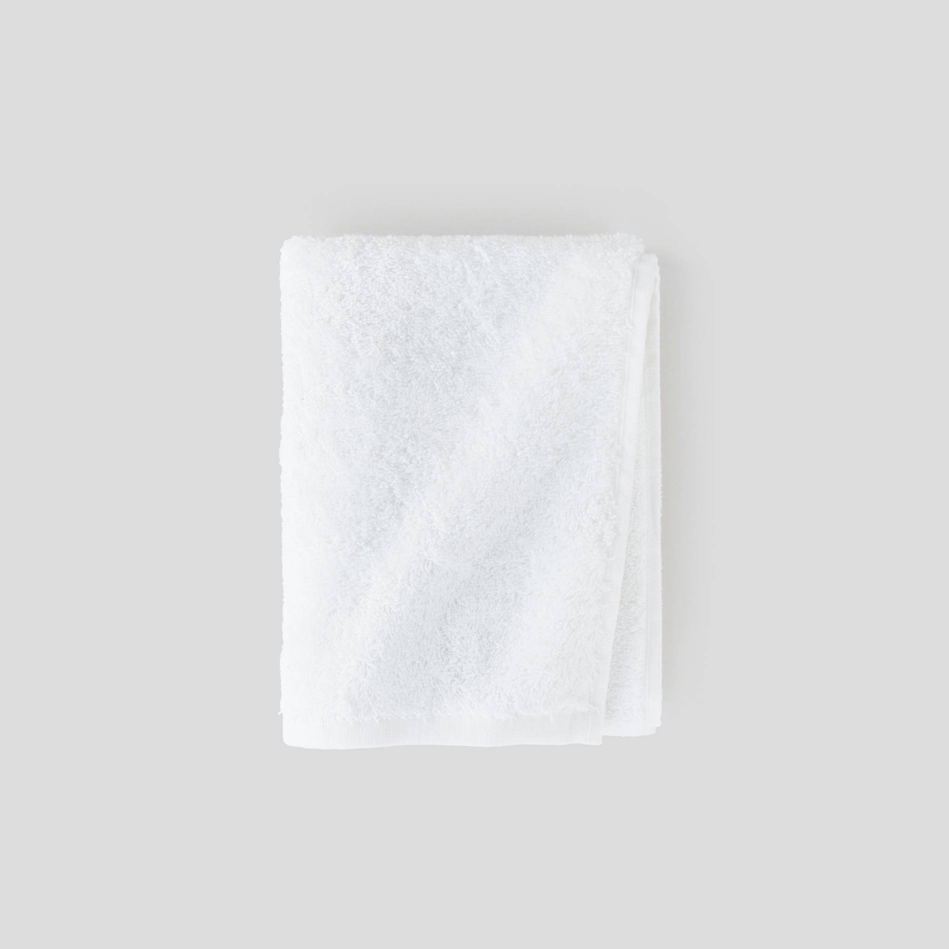 Serviette unie - 50x90cm, Blanc, large image number 0