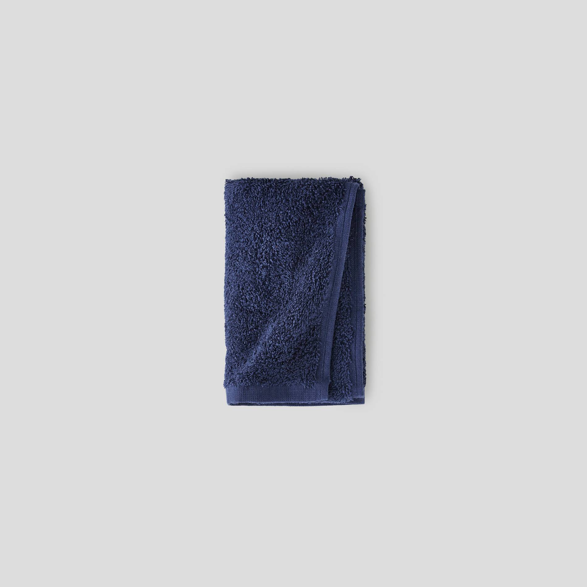 Serviette invité - 30x5Ocm, Bleu marine, large image number 0.0