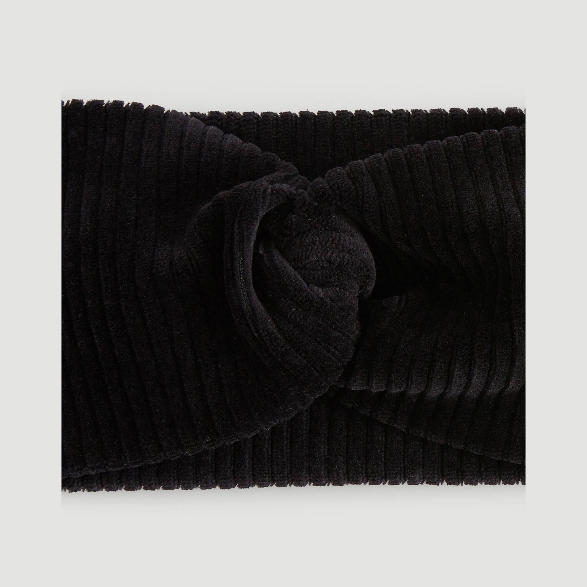 Bandeau velours, Noir, large image number 1
