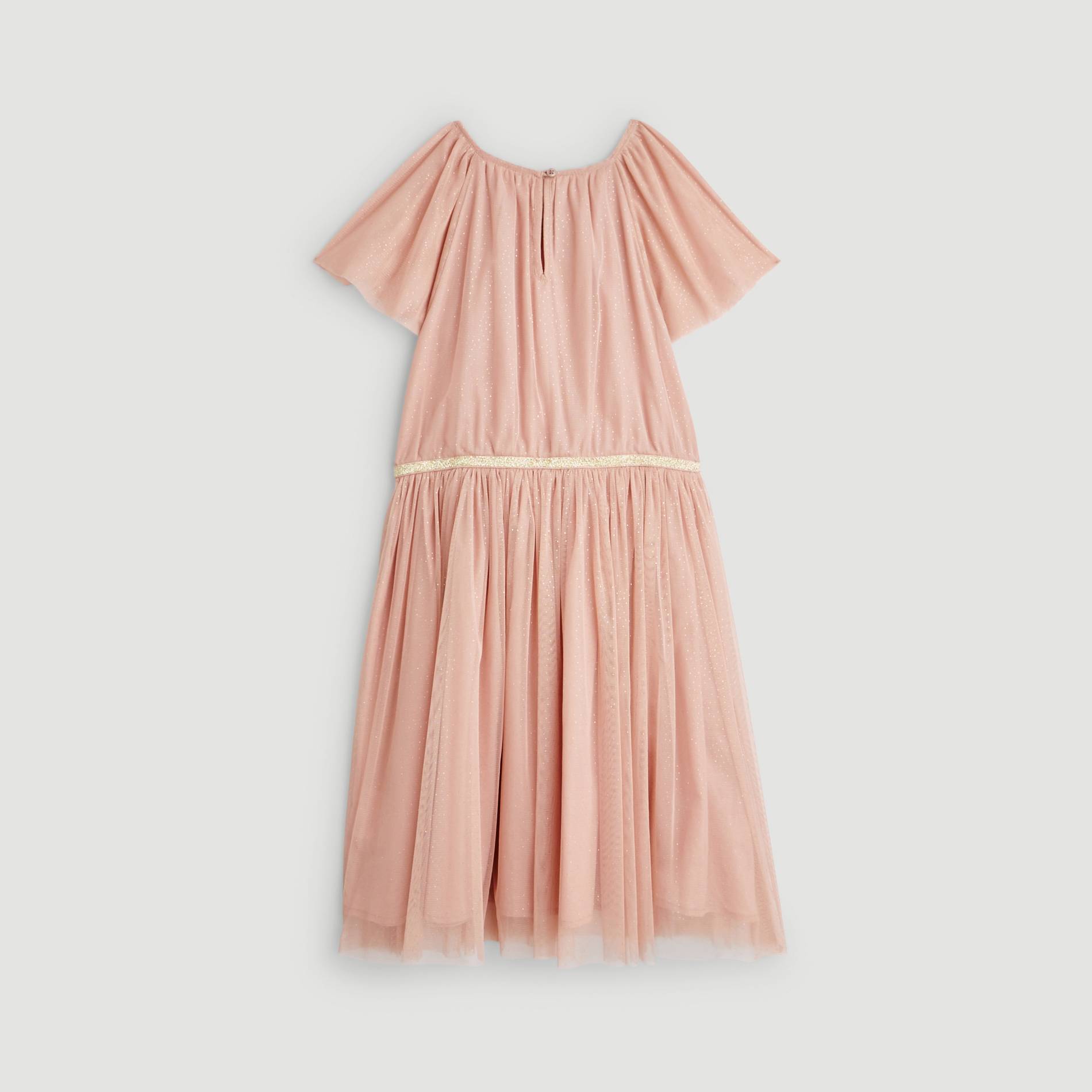 Robe en tulle, Taupe, large image number 1.0