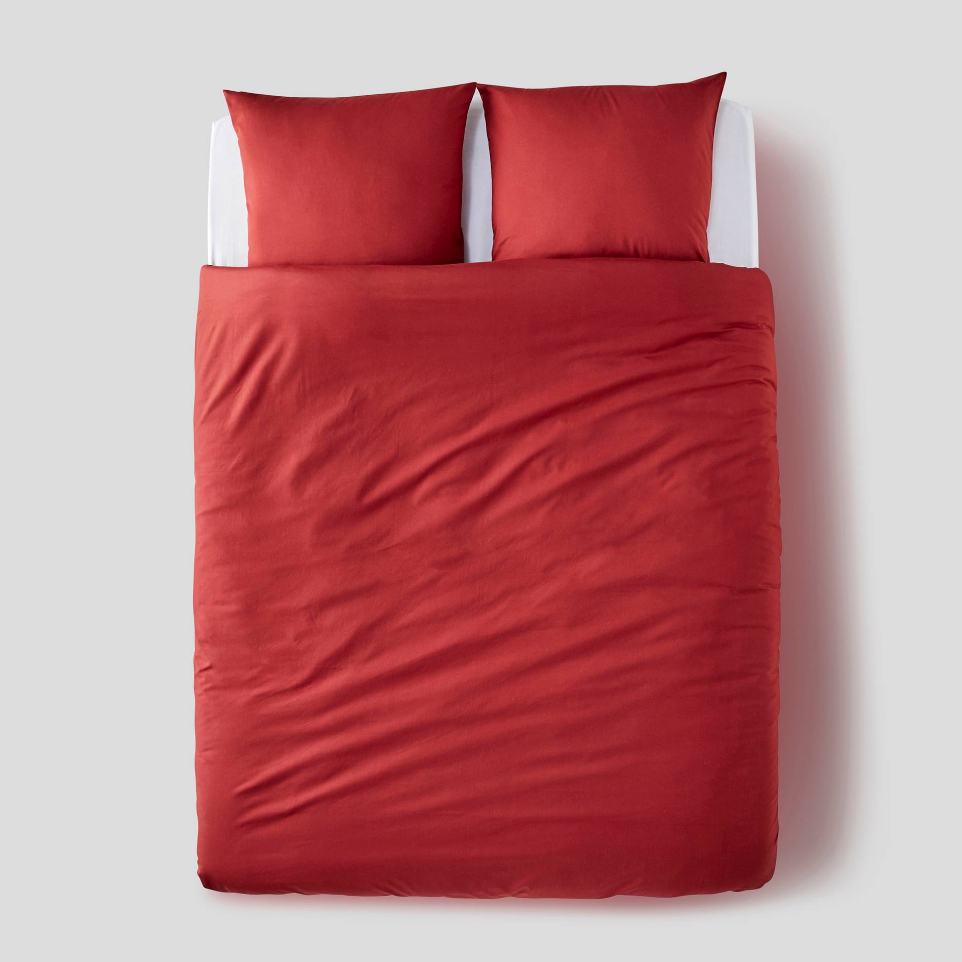 Housse de couette - 220x240cm, Rouge cuit, large image number 1