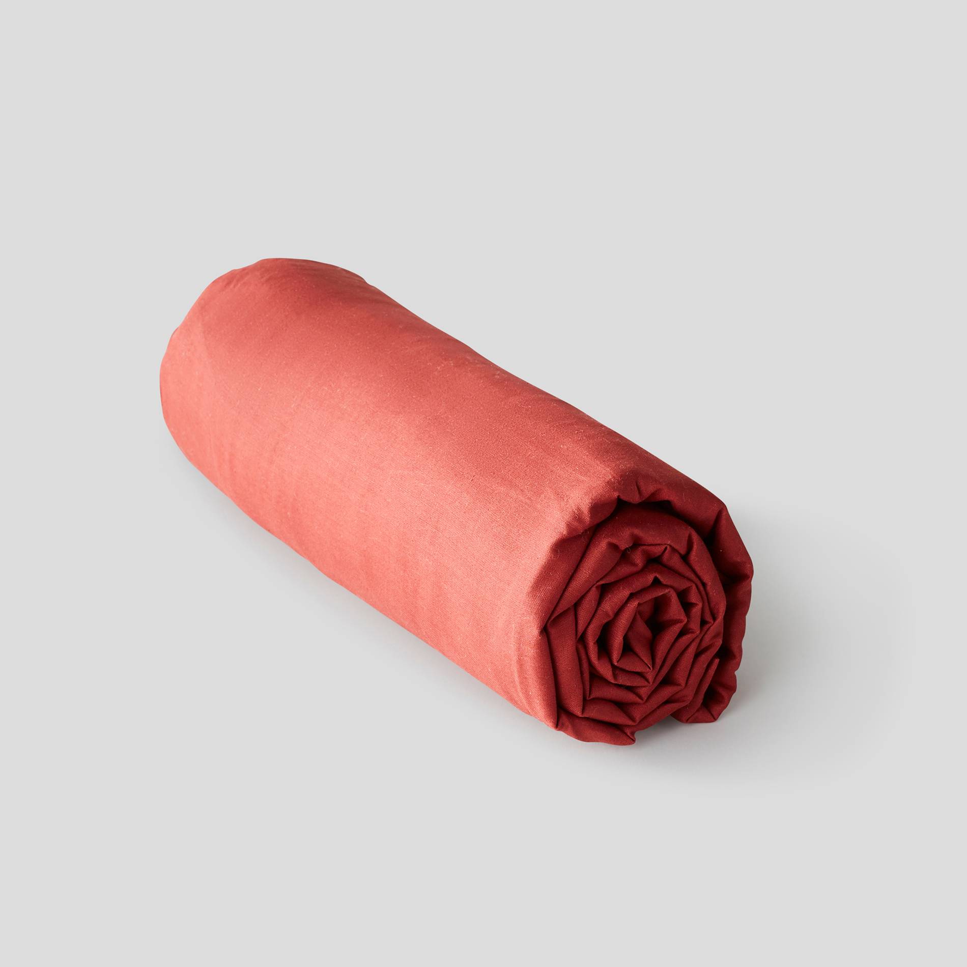 Drap housse - 160x200cm, Rouge cuit, large image number 0.0