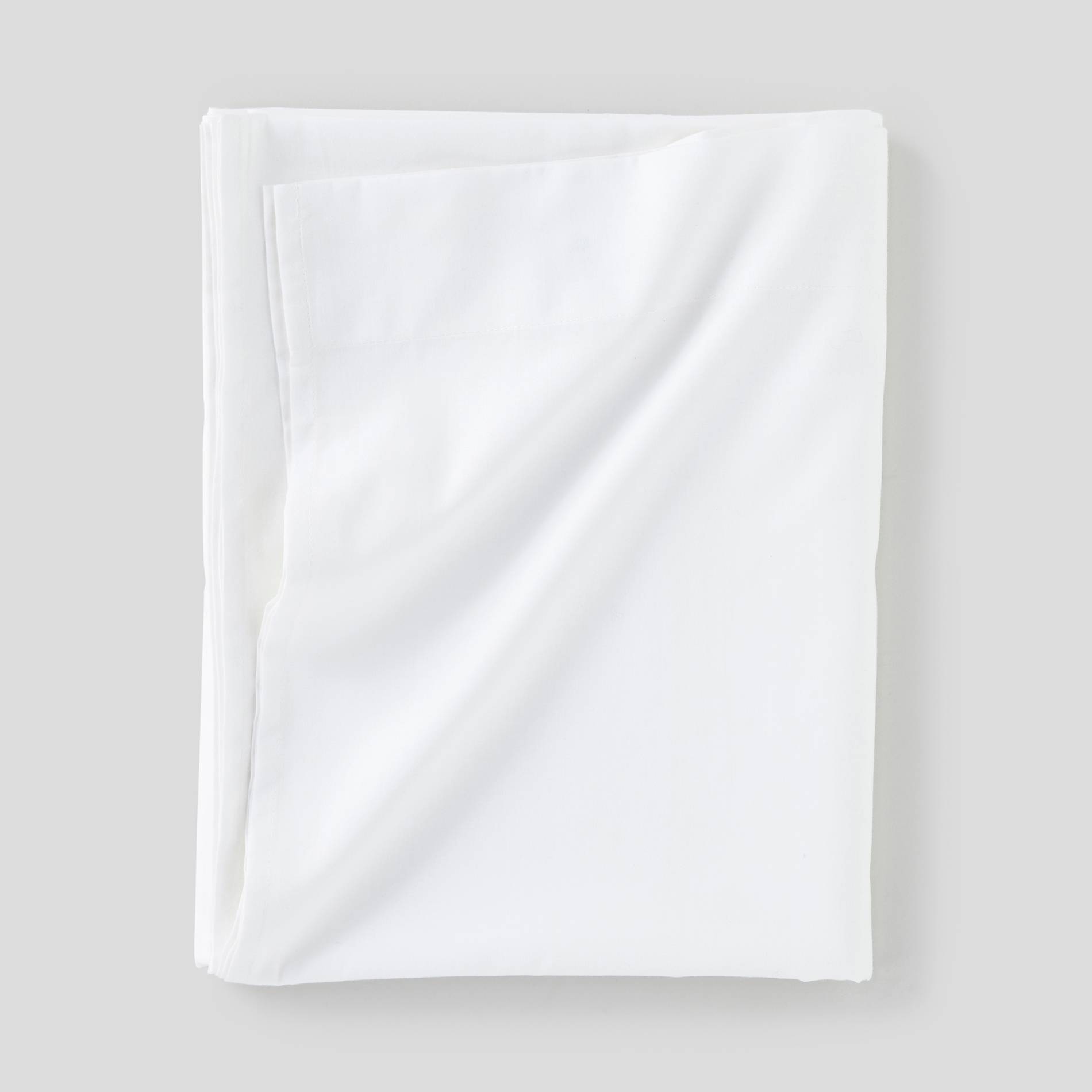 Drap plat - 240x300cm, Blanc, large image number 0.0