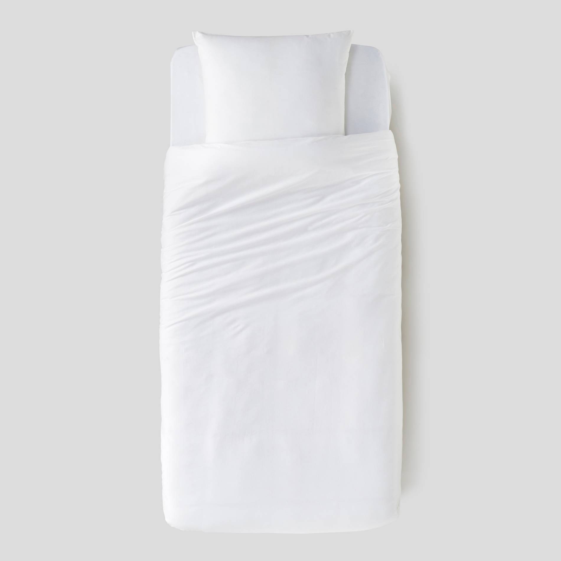 Housse de couette - 140x200cm, Blanc, large image number 1