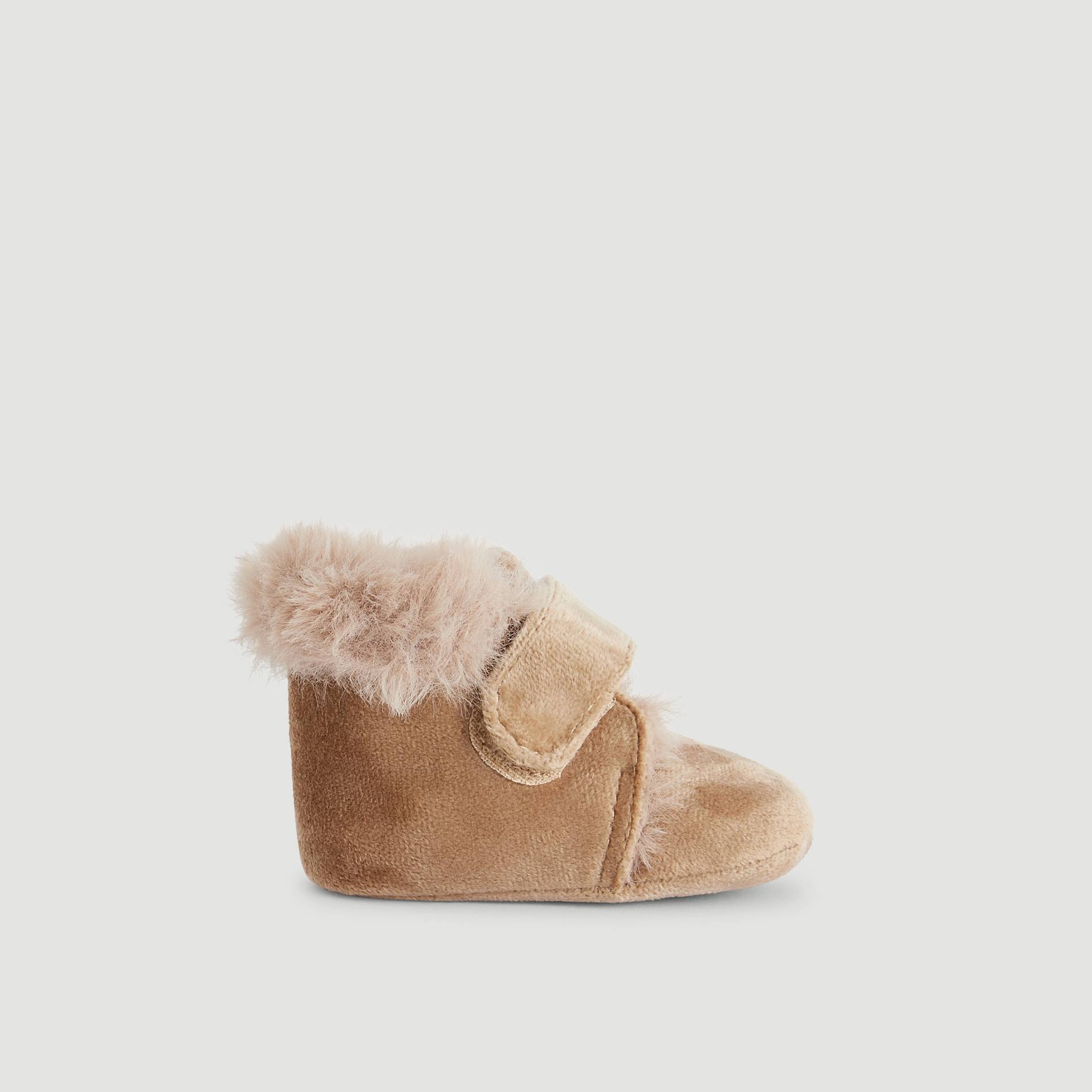 Chaussons, Brun clair, large image number 0