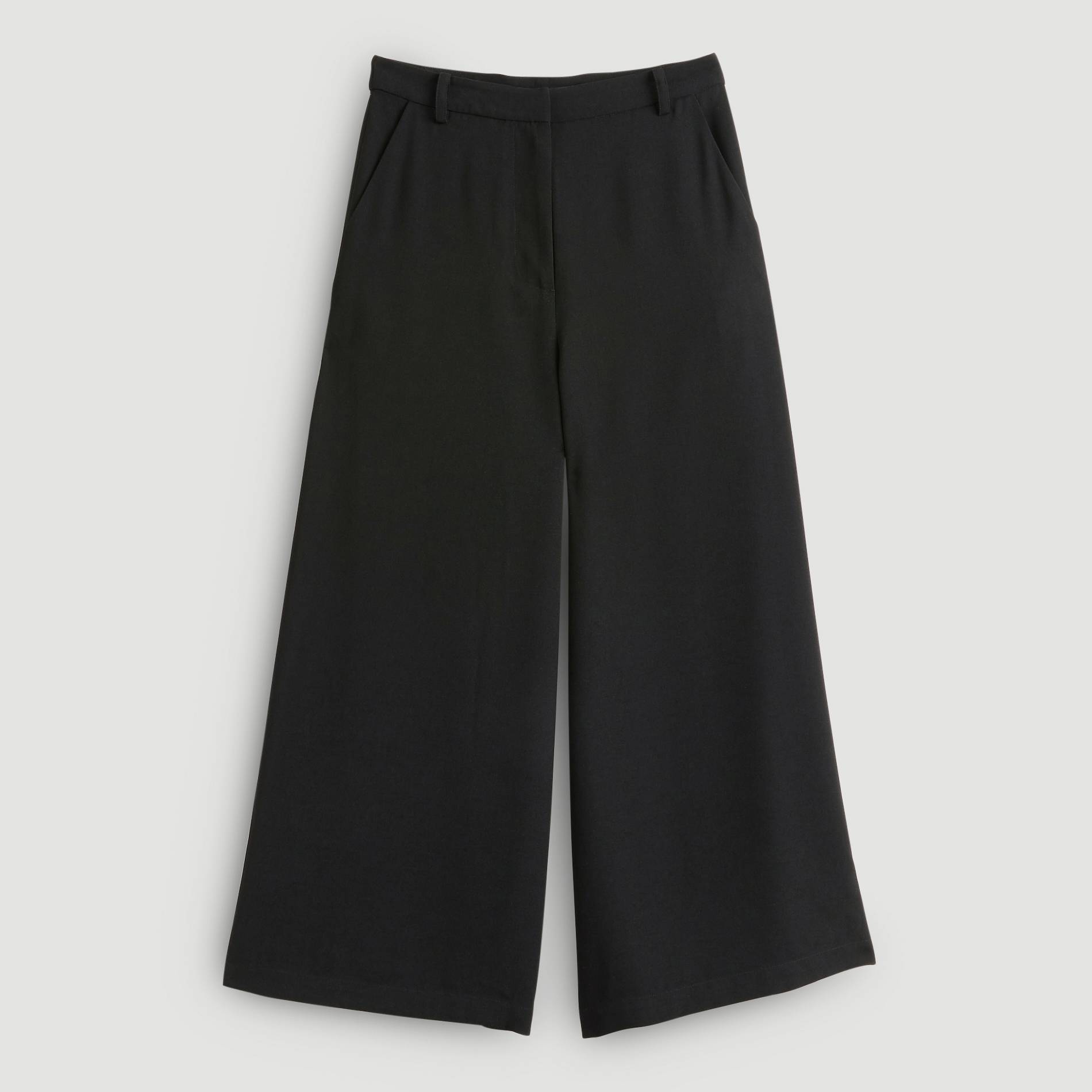 Pantalon large, Noir, large image number 2
