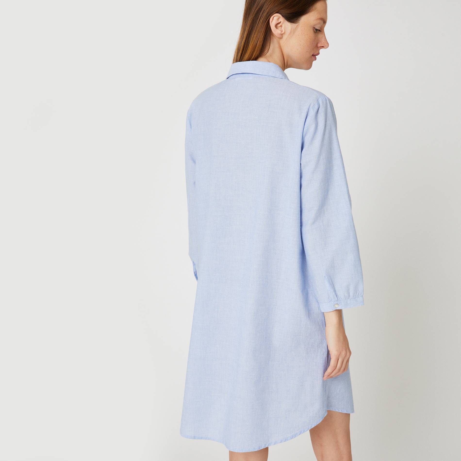 Chemise de nuit manches 3/4, Bleu pâle, large image number 1