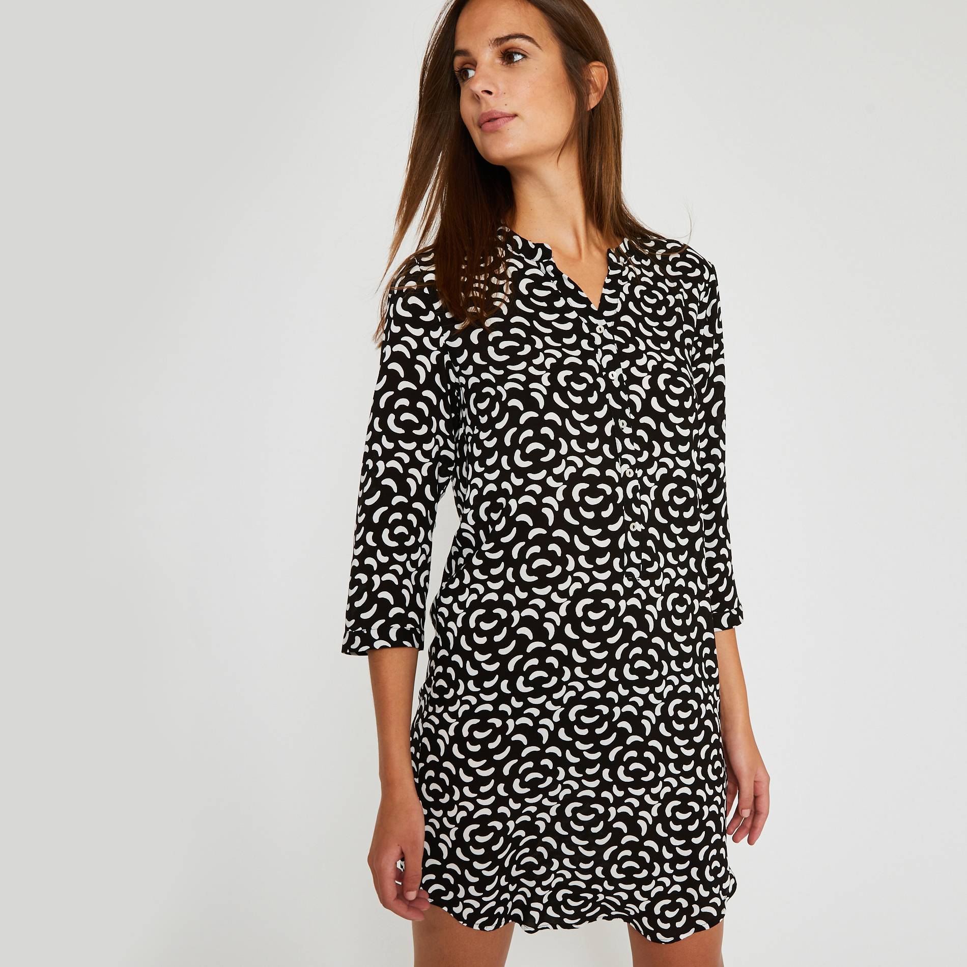 Chemise de nuit, Noir, large image number 0.0