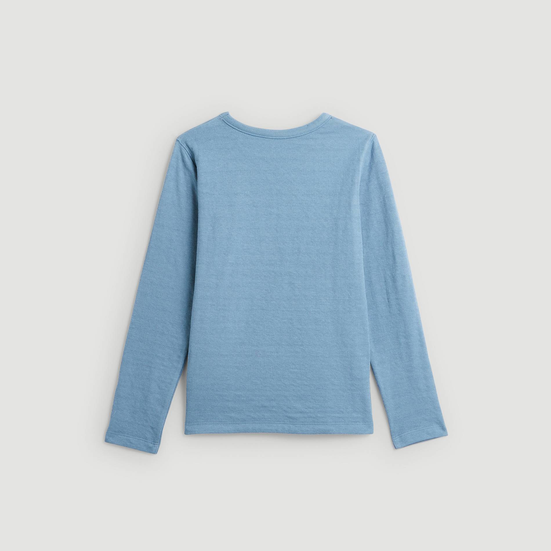 T-shirt manches courtes imprime, Bleu gris, large image number 1.0