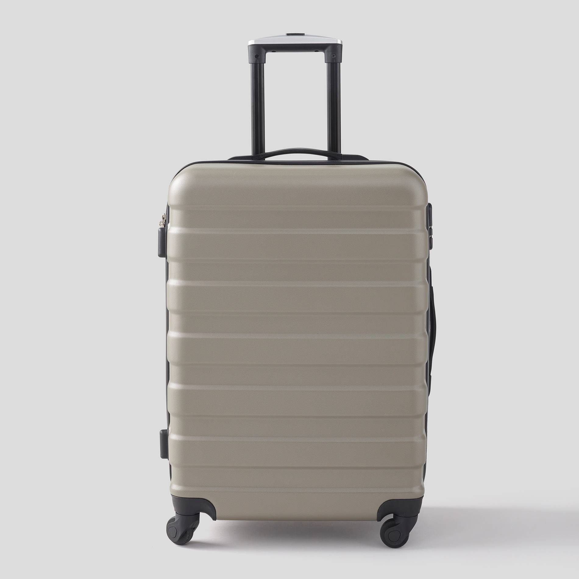 Valise rigide, 59cm, Gris clair, large image number 0.0