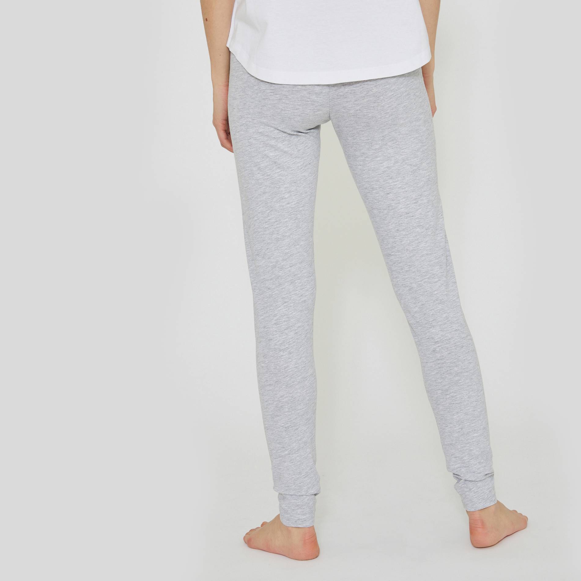 Legging en coton BIO, Gris clair, large image number 1