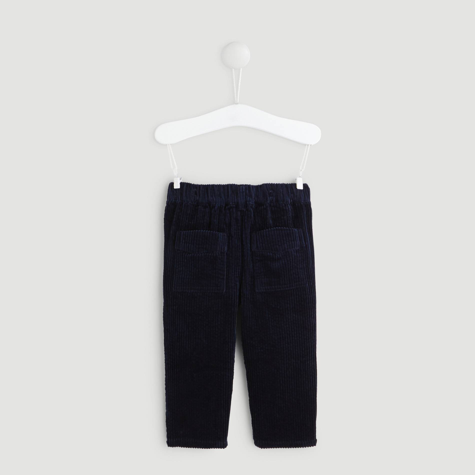 Pantalon en velours, Bleu marine, large image number 1.0